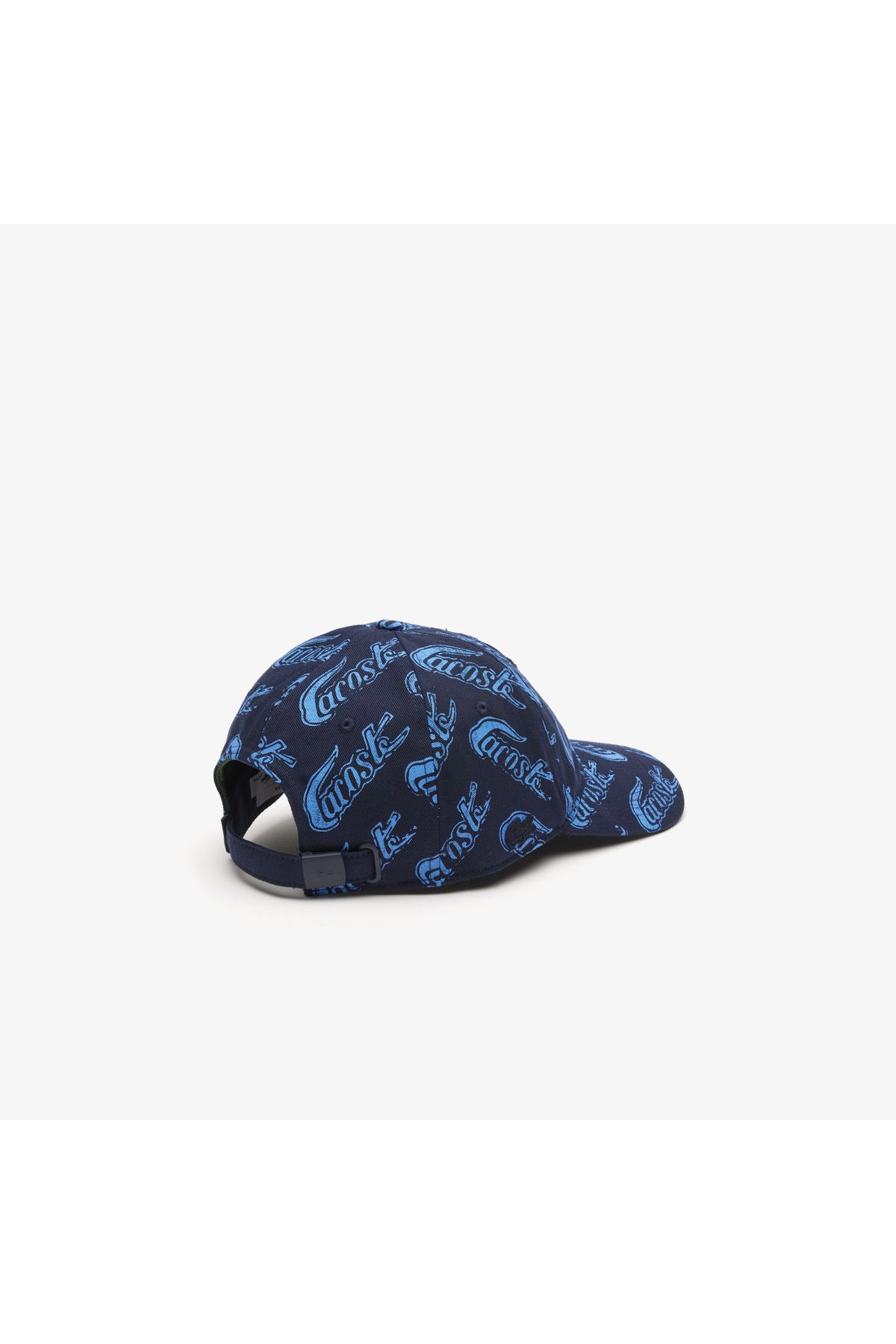 Lacoste unisex کلاه آبی دریایی چاپ شده
