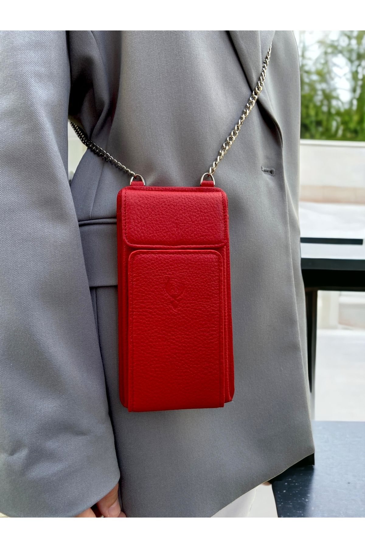 Cell phone 2025 neck hanging bag