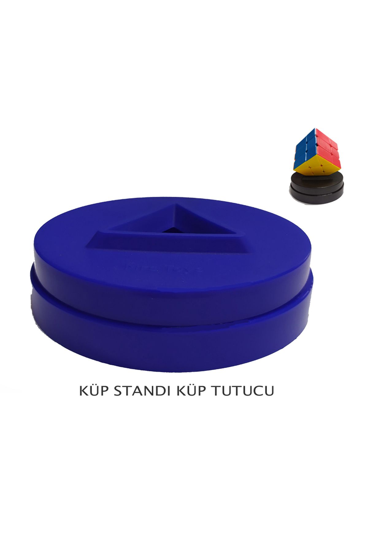 MRSTOYS-Rubik Cube Stand Intelligence Cube Stand Cube Holder 4 Pieces Set Different Colors Professional Decompression Stand 3