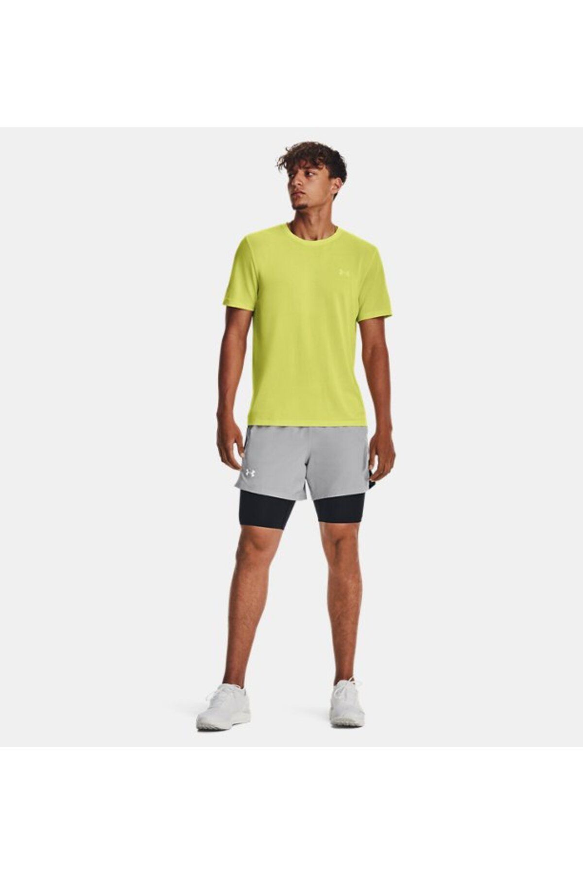 تی شرت سبز مردانه آستین کوتاه و یکپارچه 1375692 743 Under Armour