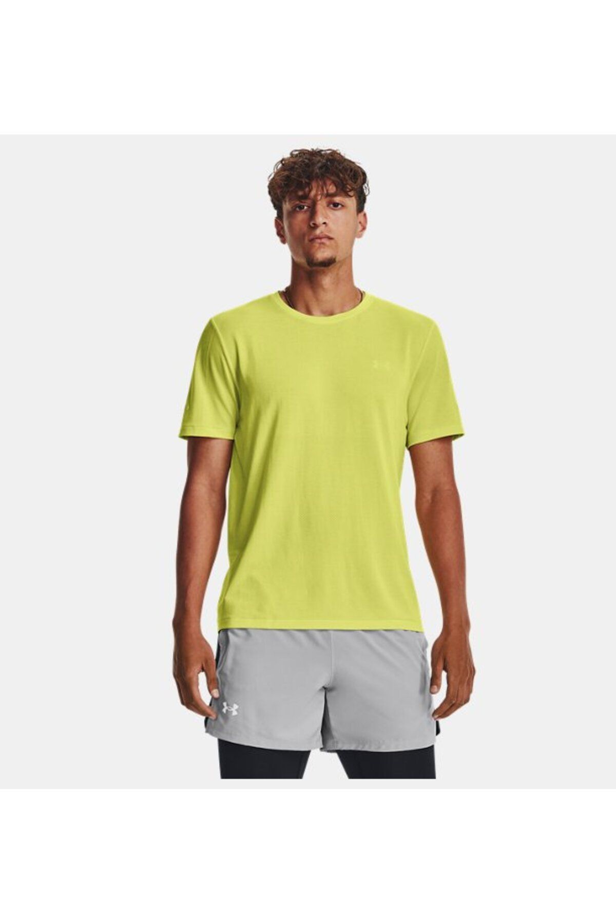 تی شرت سبز مردانه آستین کوتاه و یکپارچه 1375692 743 Under Armour