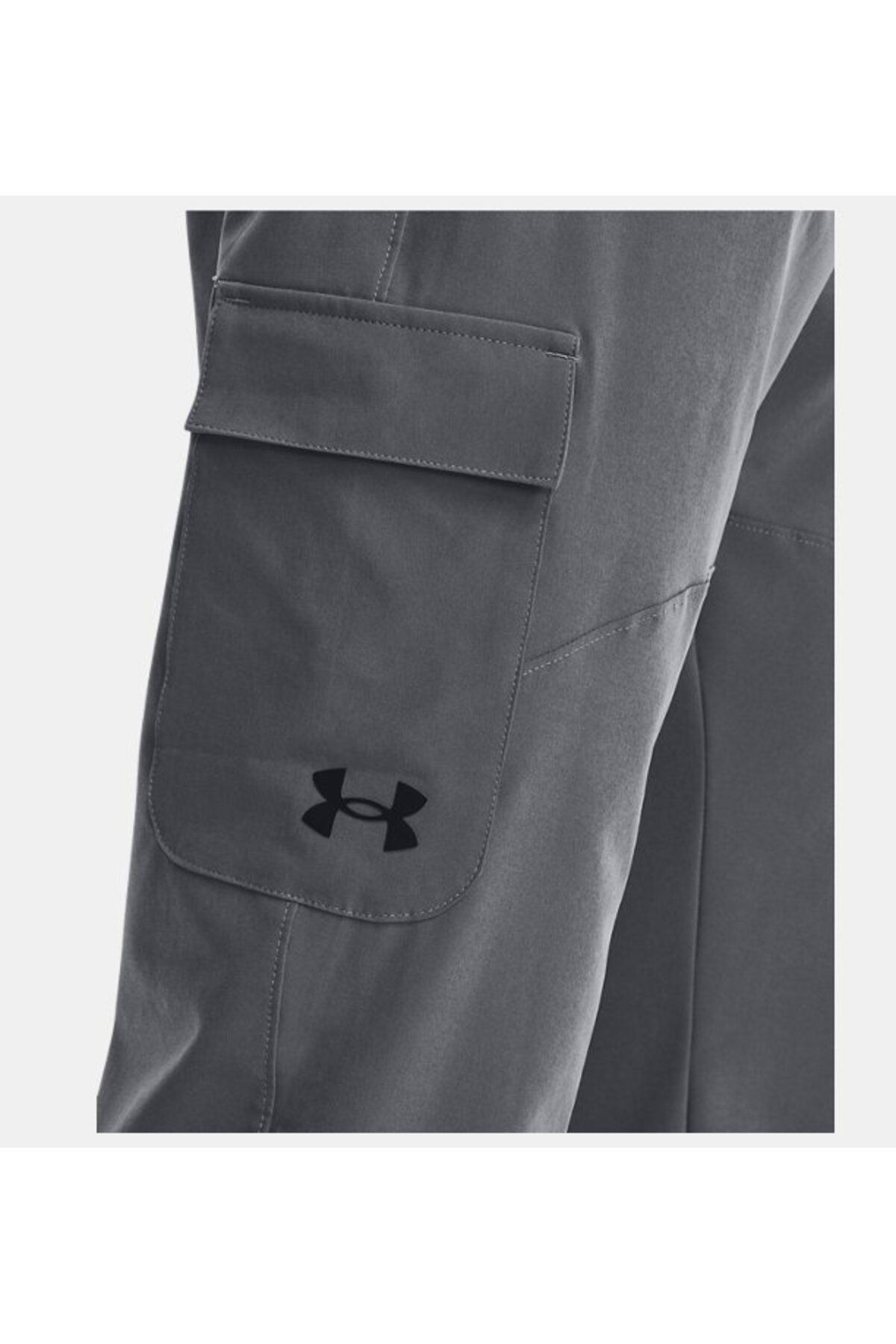 شلوار گرمکن ورزشی خاکستری مردانه لباس باری بافندگی UA Six شش 1380358 012 Under Armour