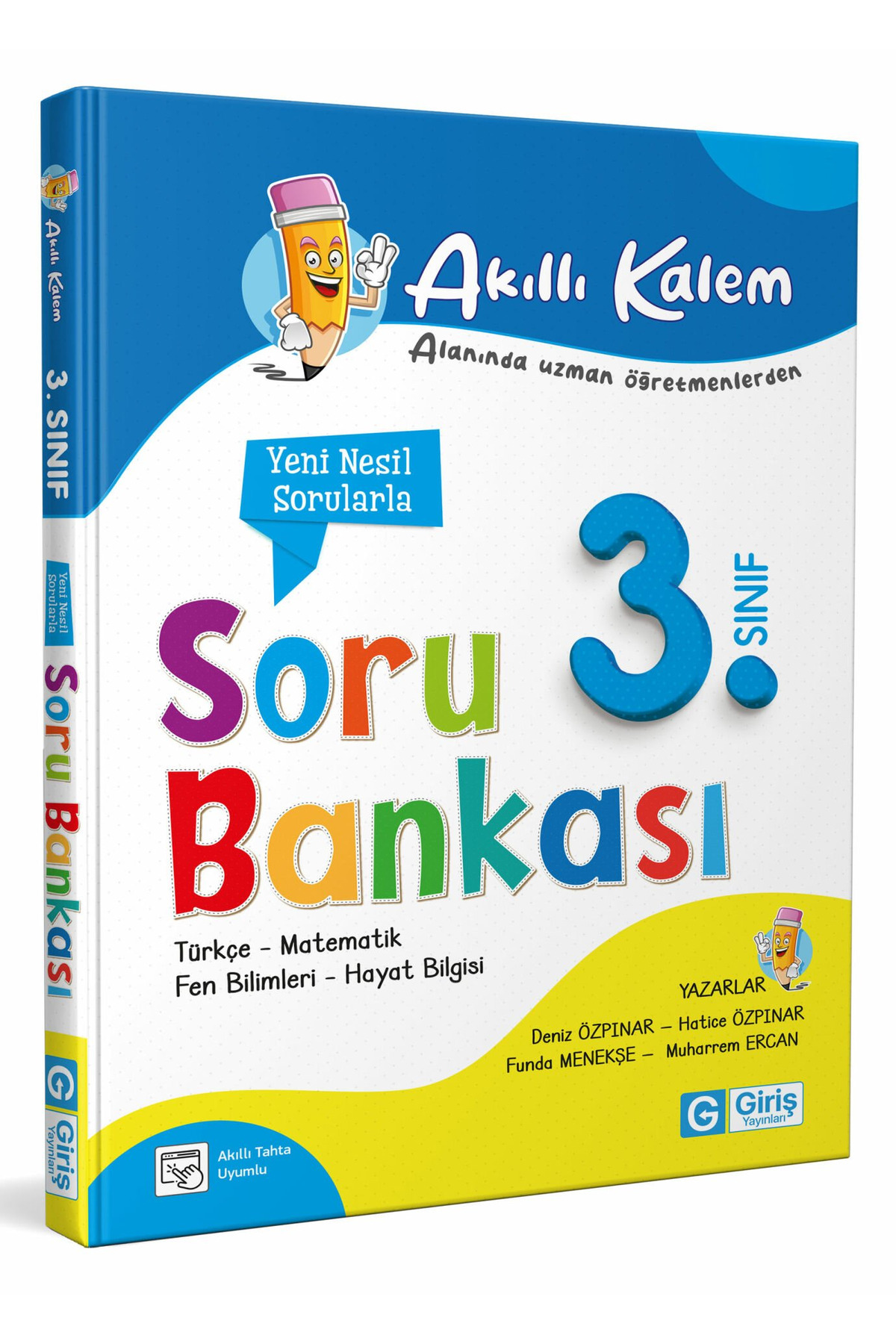 1年生編&2年生編&三年生編 全30巻セット Genel Markalar 3. Sınıf Akıllı Kalem Tüm Dersler Soru Bankası