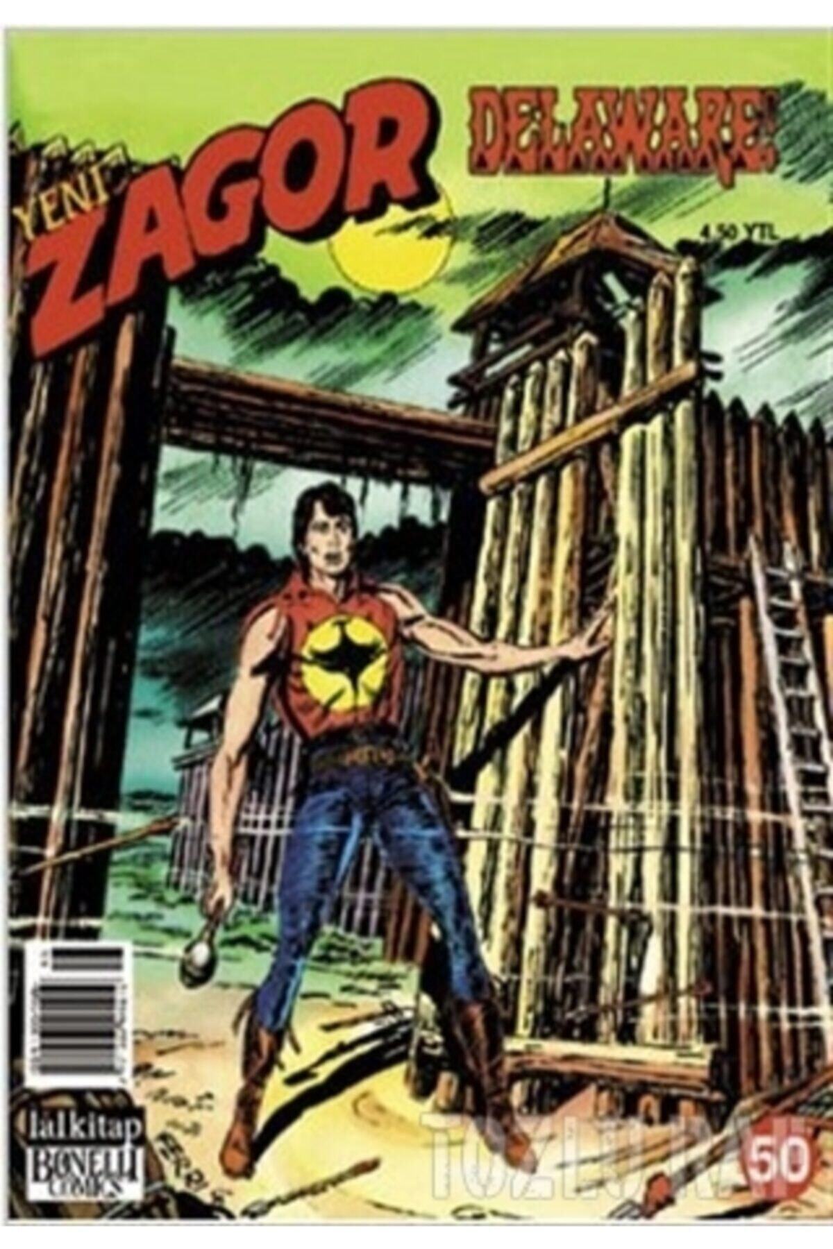 Yeni Zagor Sayı: 50 Delaware! - Roberto D'arcangelo 9771303449950 2