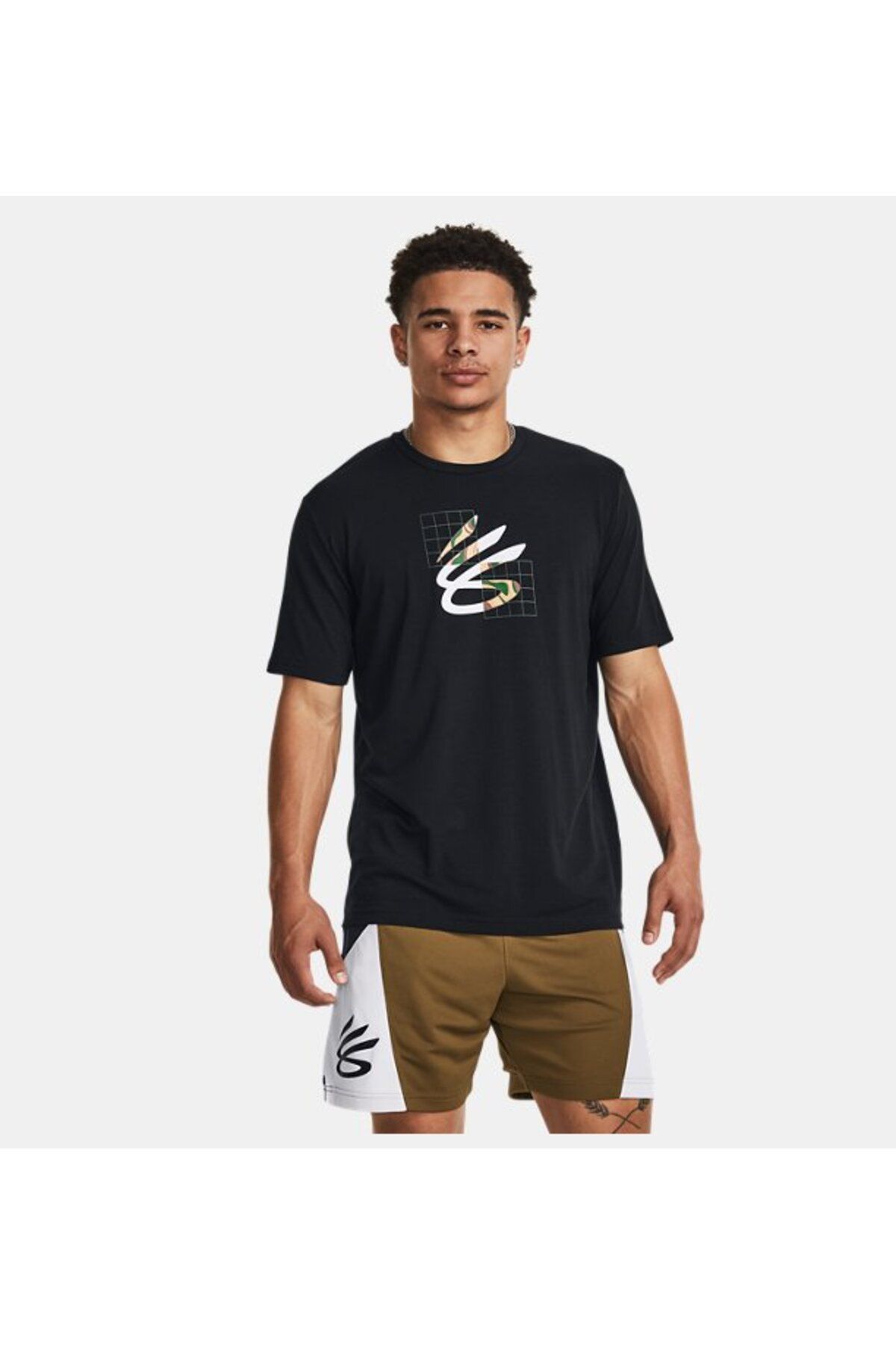 تی شرت مشکی مردانه آستین کوتاه اردوگاه 1380361 001 Under Armour