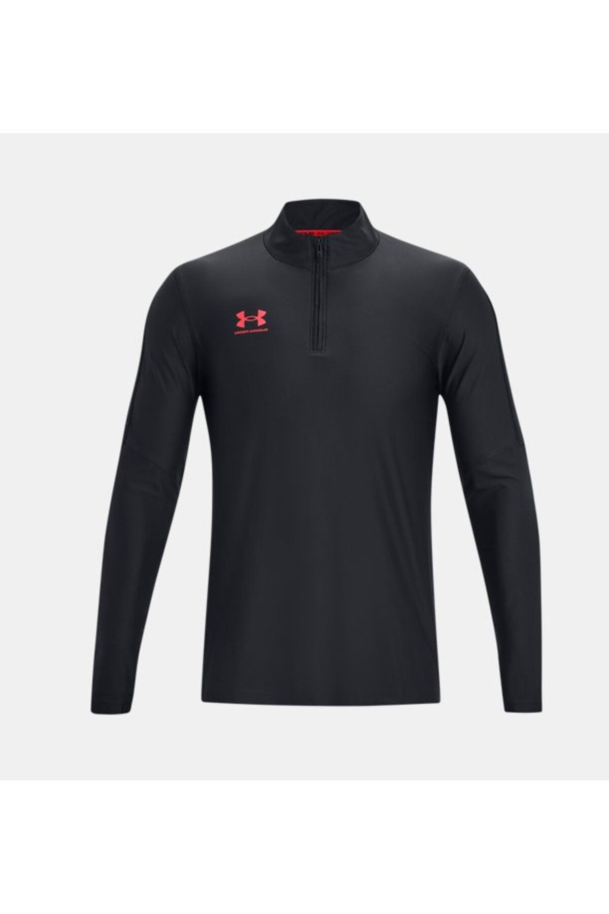 تی شرت ورزشی مشکی مردانه UA Challenger Pro ¼ زیپ 1382114 001 Under Armour