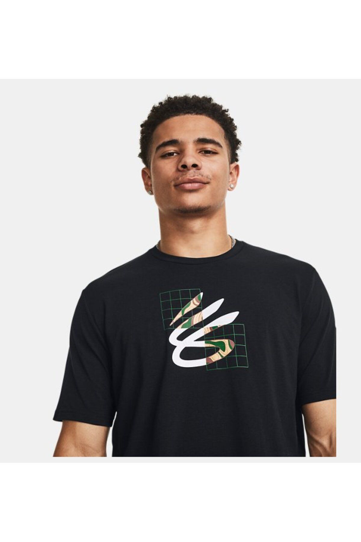 تی شرت مشکی مردانه آستین کوتاه اردوگاه 1380361 001 Under Armour