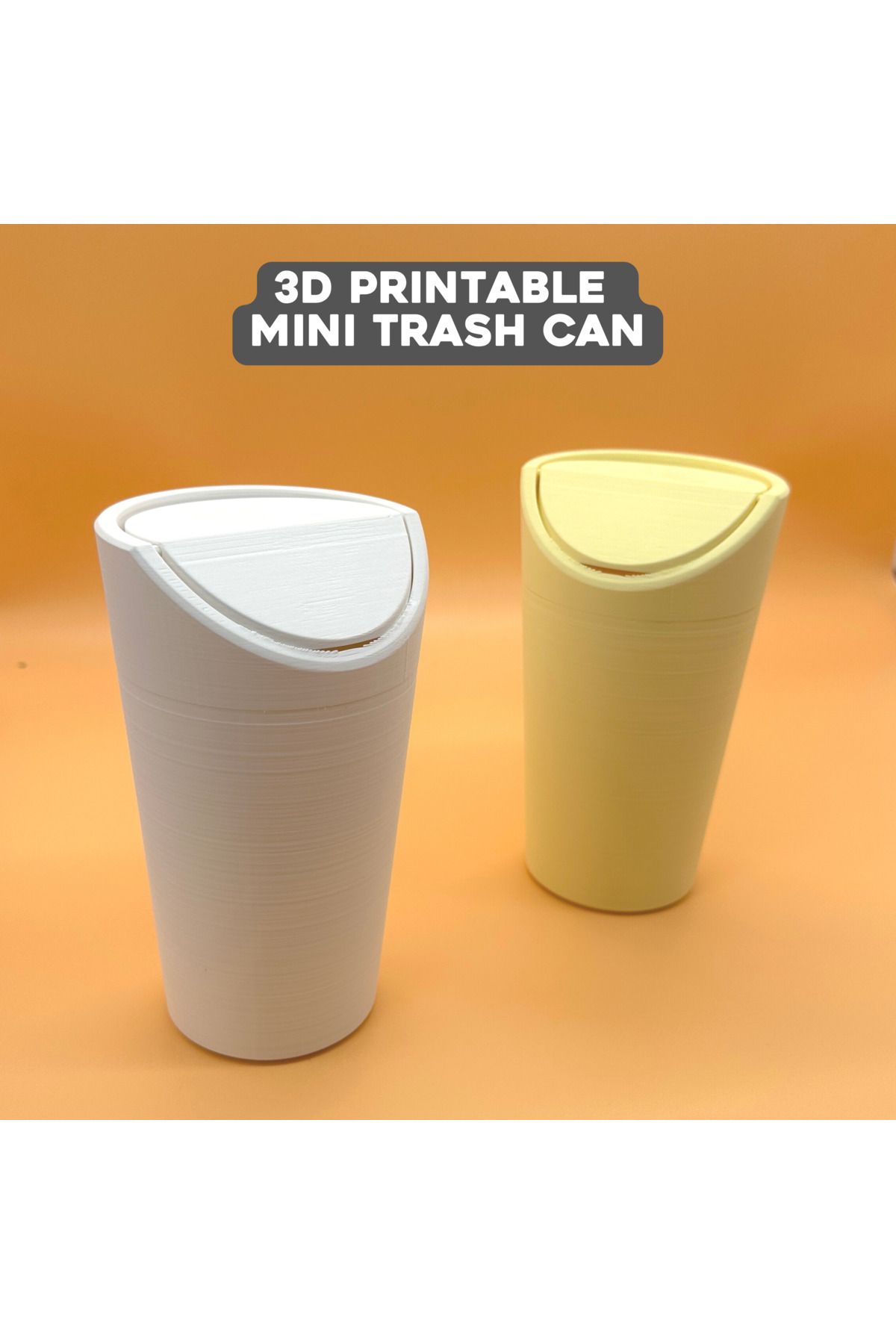 IK3D Kemx3d-mini Coș De Gunoi În Mașină / Alb - One Size