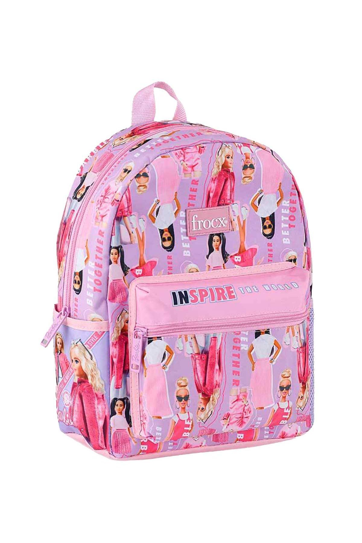 Mochila G Barbie Princesa Popstar Rosa Ref.62504 - MP Brinquedos