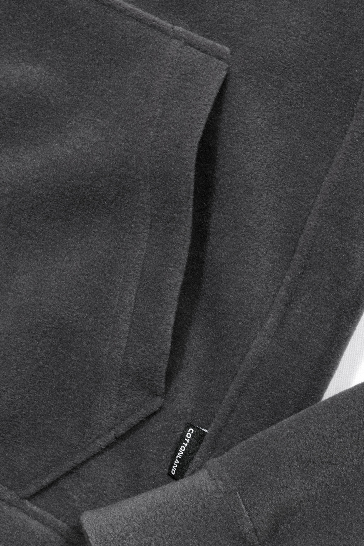 سویشرت Unisex FARGO Polar Fleece Hooded GRAY — خاکستری 15735 — تصویر 5 از 6