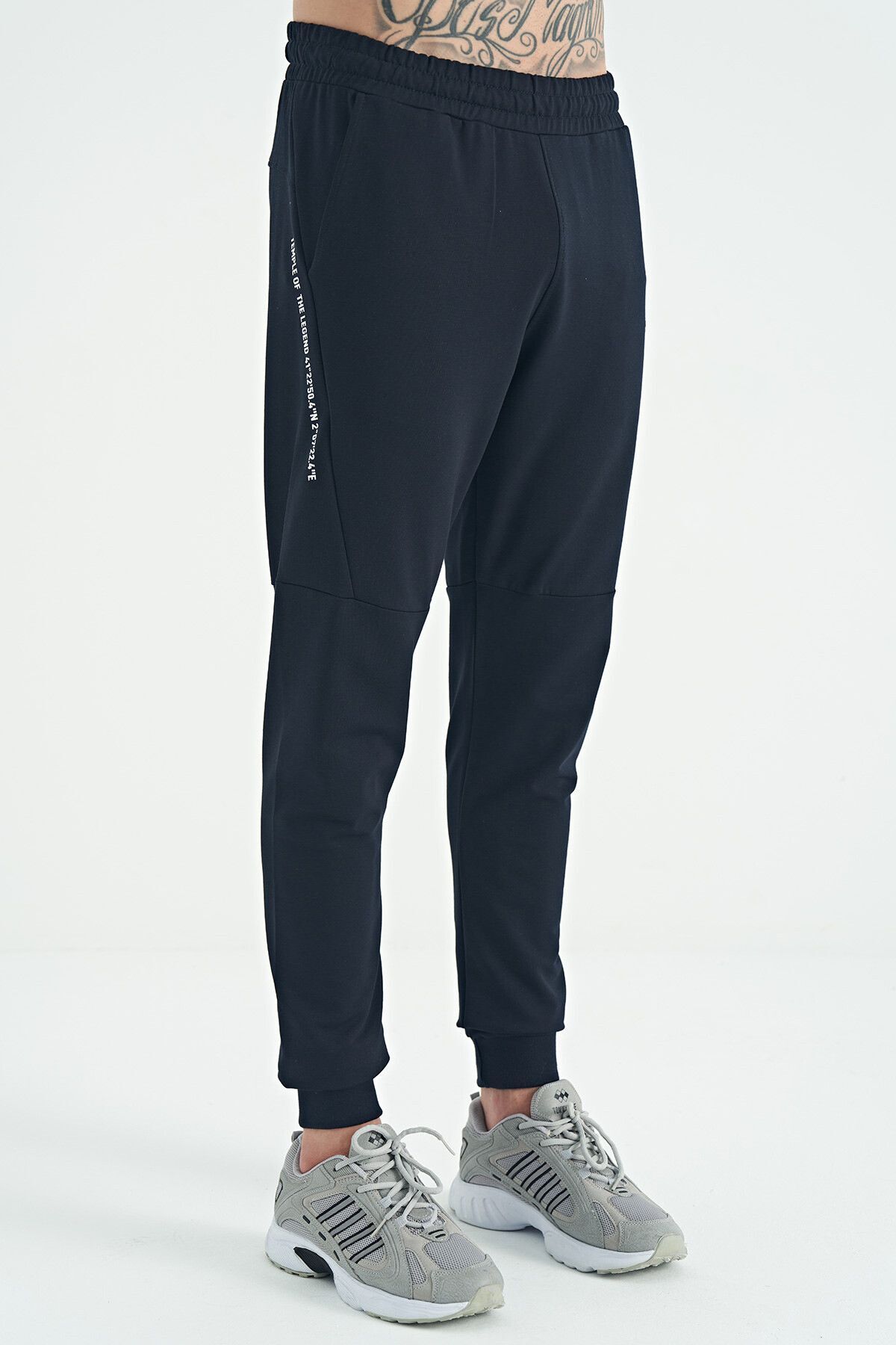 Nike standard fit store fleece tracksuit navy