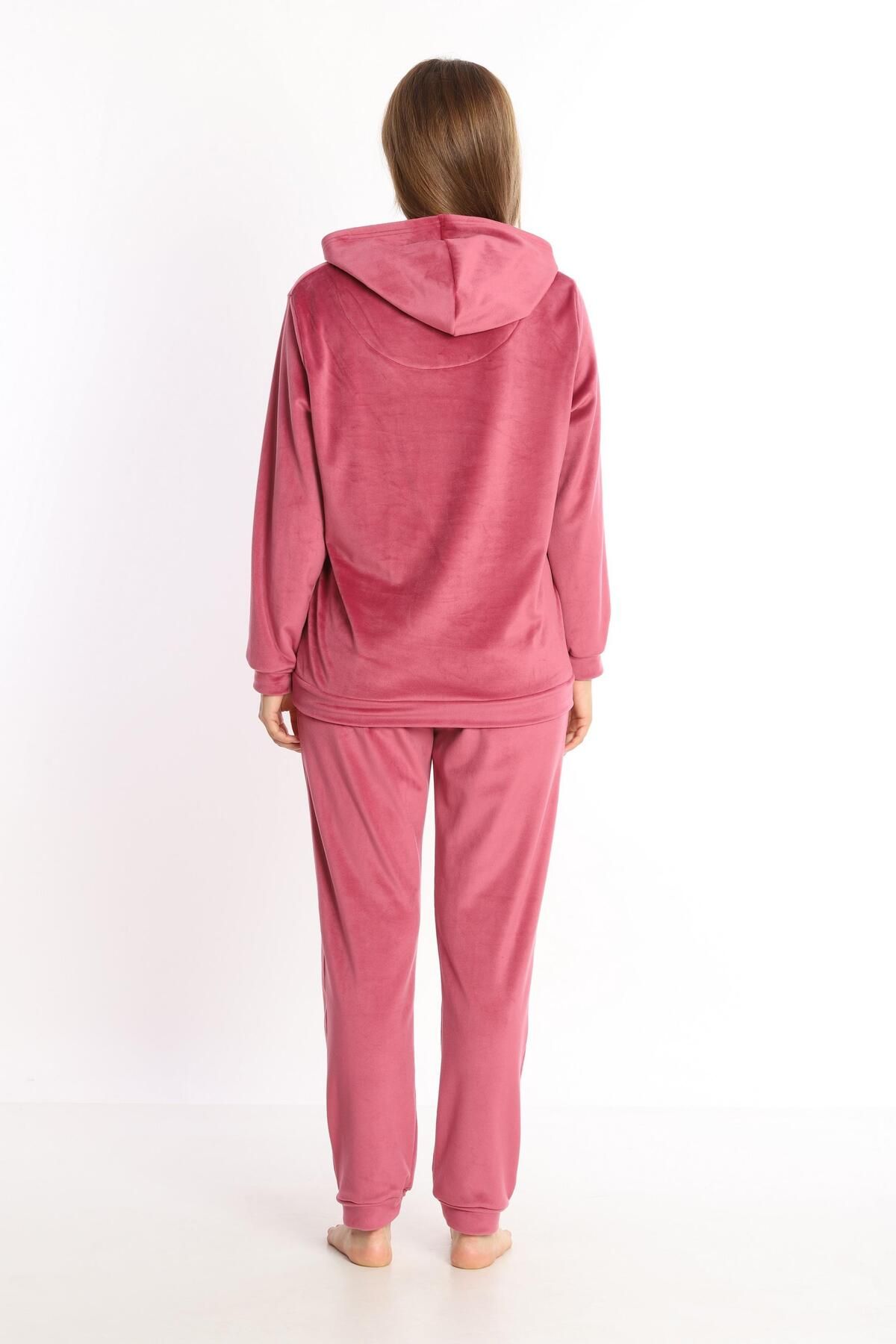 Velvet track suit women top