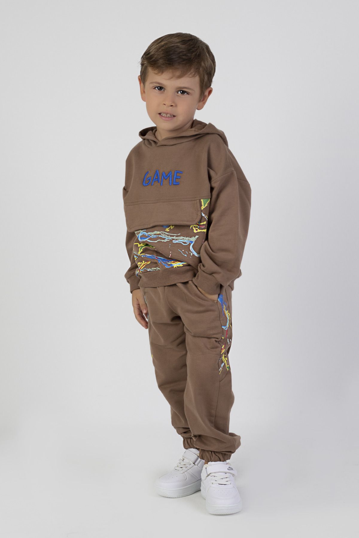 Kids brown tracksuit 2025