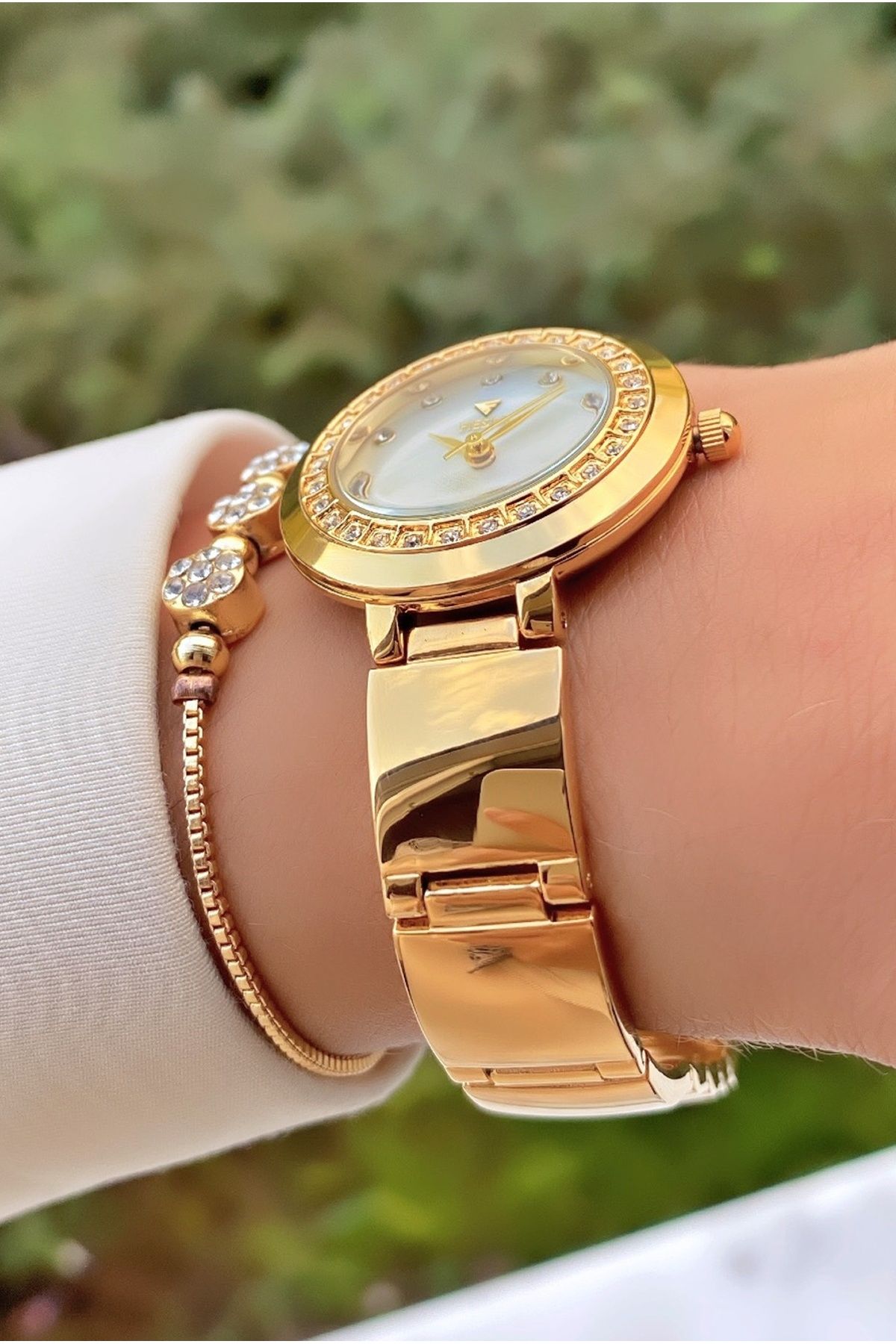 Fiesta Watch Gold colored Gold Trendyol