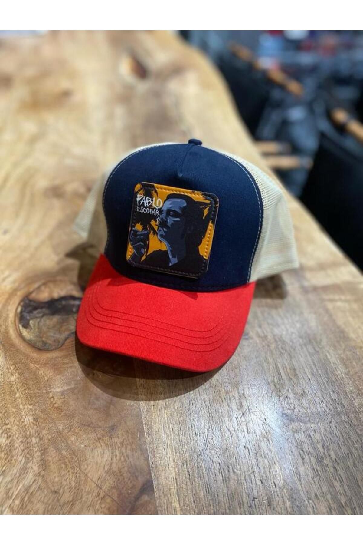 AYDINREKLAM-PABLO ESCOBAR CHANGE PRINTED CIRCIT BACK ADJUSTABLE HAT 1