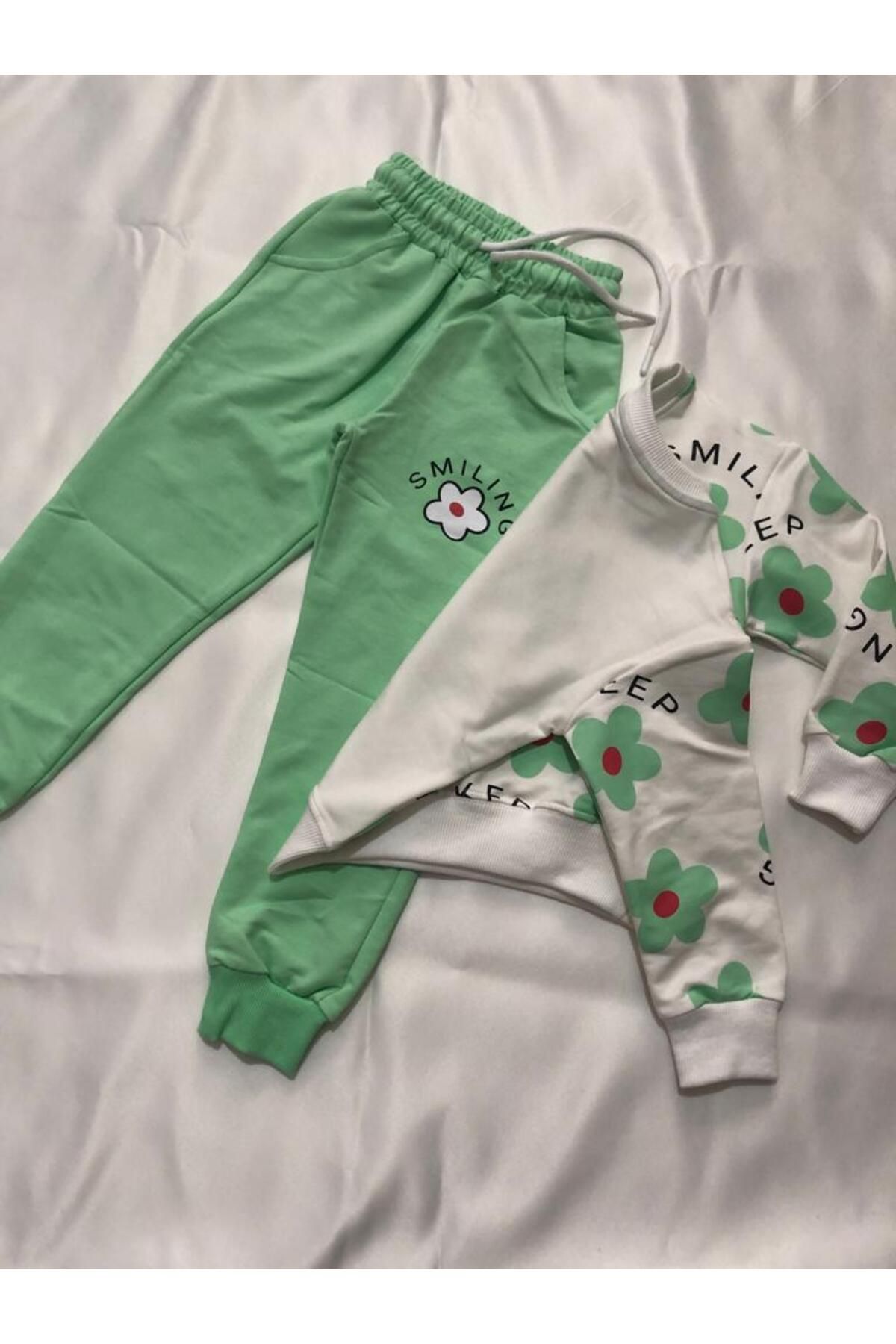 Girls floral hot sale tracksuit
