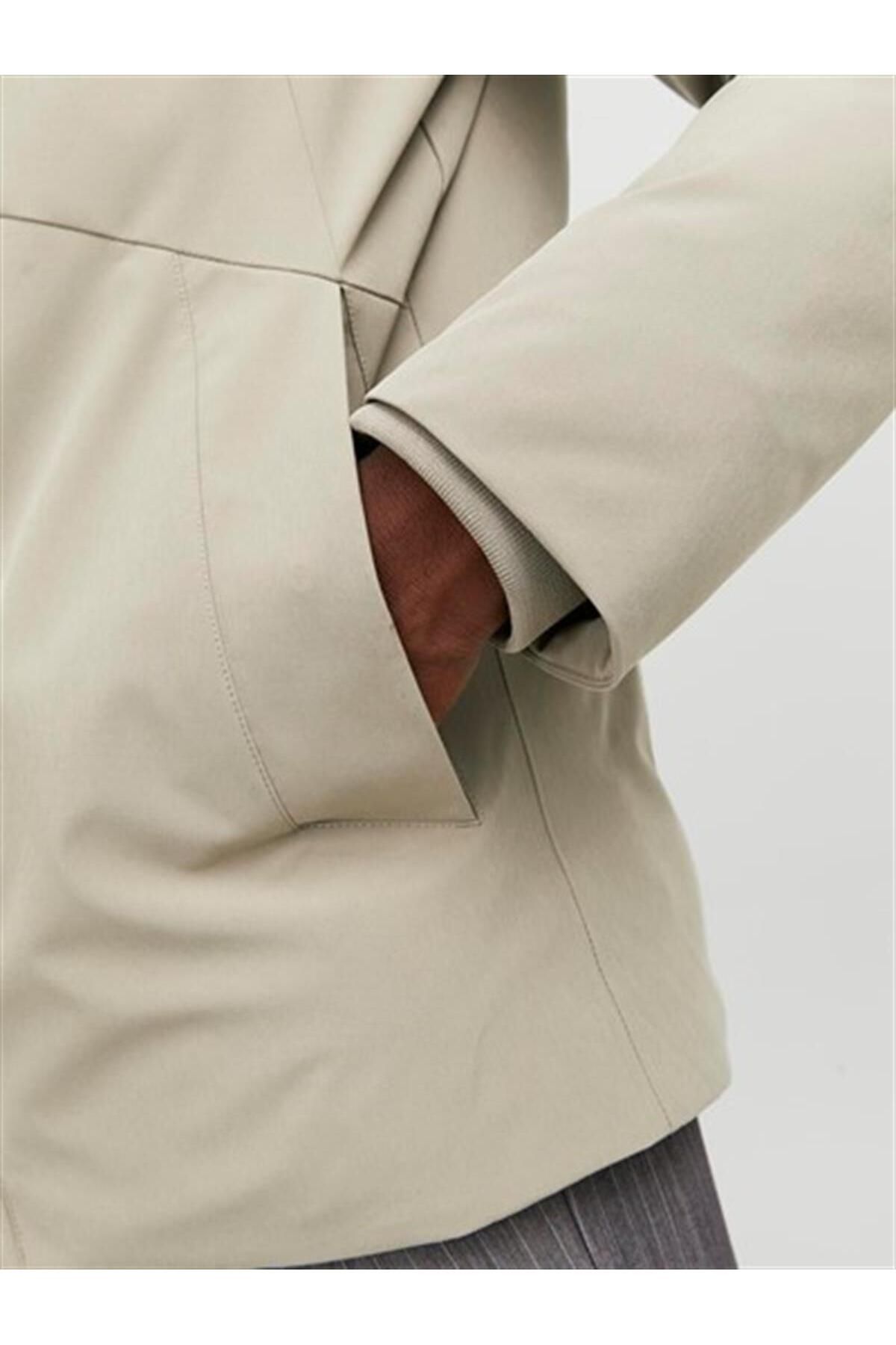 ONLY-Ανδρικά Jack&Jones Premium 12238720   Παλτό Μπεζ 5