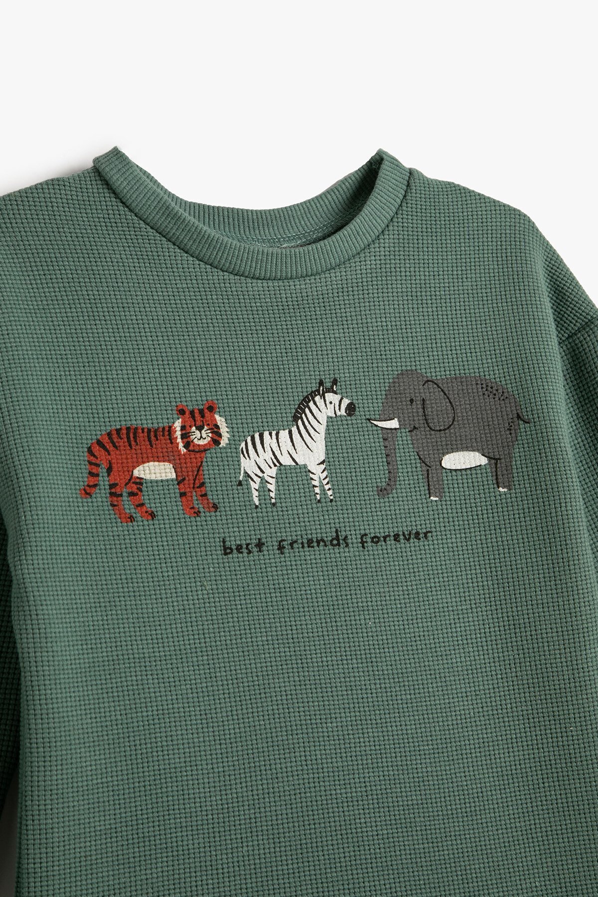 تیشرت مردانه بنفش کوتون | 23k071463c0032 اورجینال - تصویر 3