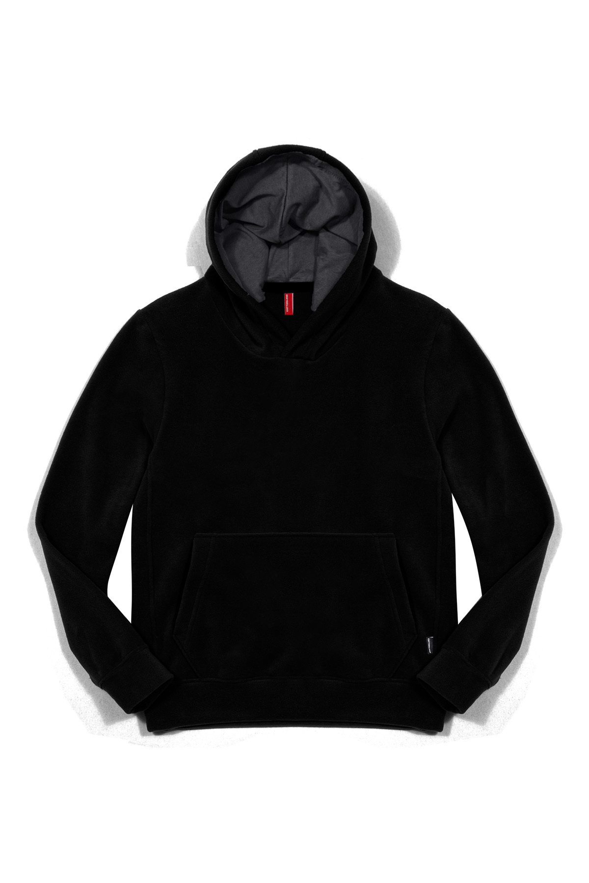 Unisex FARGO Polar Fleece Kapüşonlu Sweatshirt SİYAH — مشکی 15735