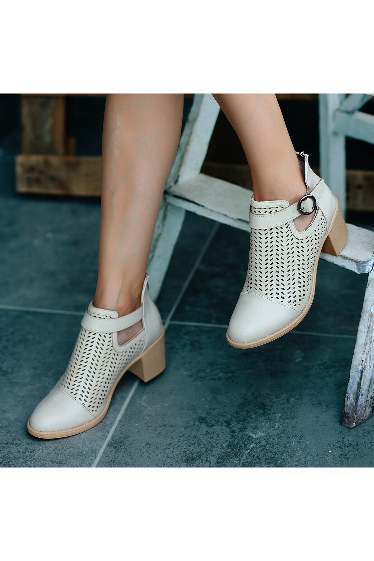 Ozzi Bej Cilt Topuklu Bot