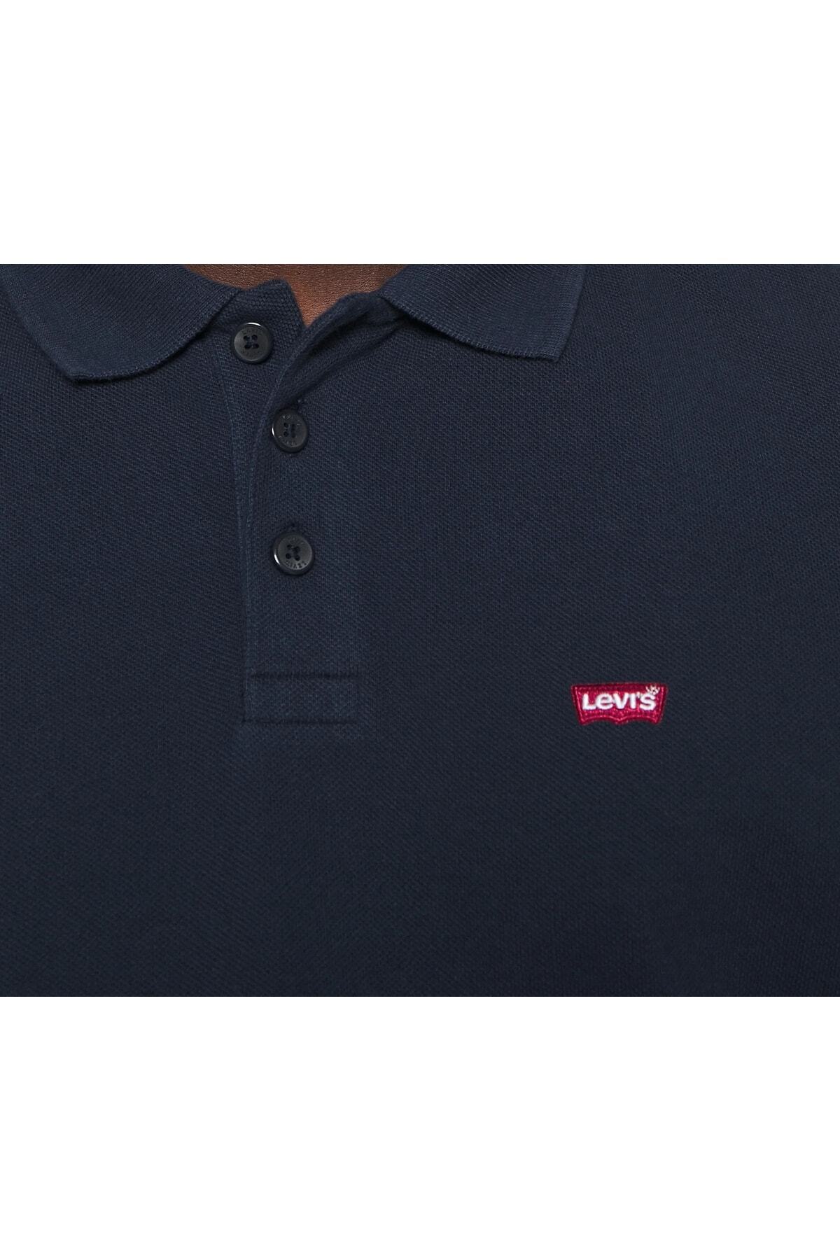 پولوشرت لیوایز مردانه 100% پنبه آبی سرمه ای  راسته Regular/رگولار    Regular/رگولار Daily/روزانه | Levi's A6332-0000 TR - تصویر 5