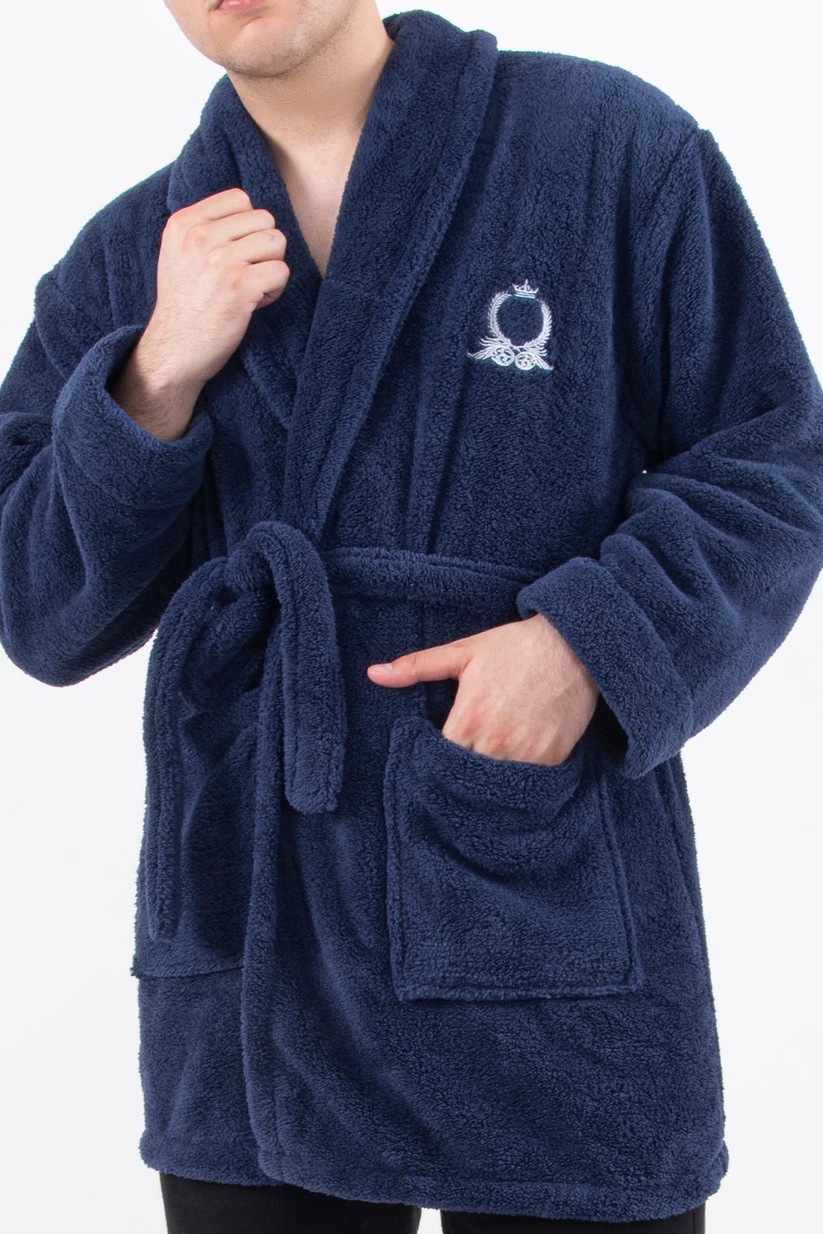 Znp Home-Robert | Wellsoft Plush Men's Dressing Gown Fleece | Robdeshambr | Dressing gown 3