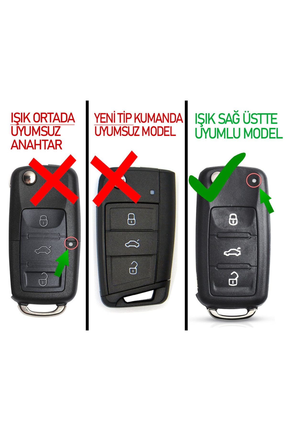 vagparts-Vw New Type Remote Control Conversion - Vw Key Modified 3