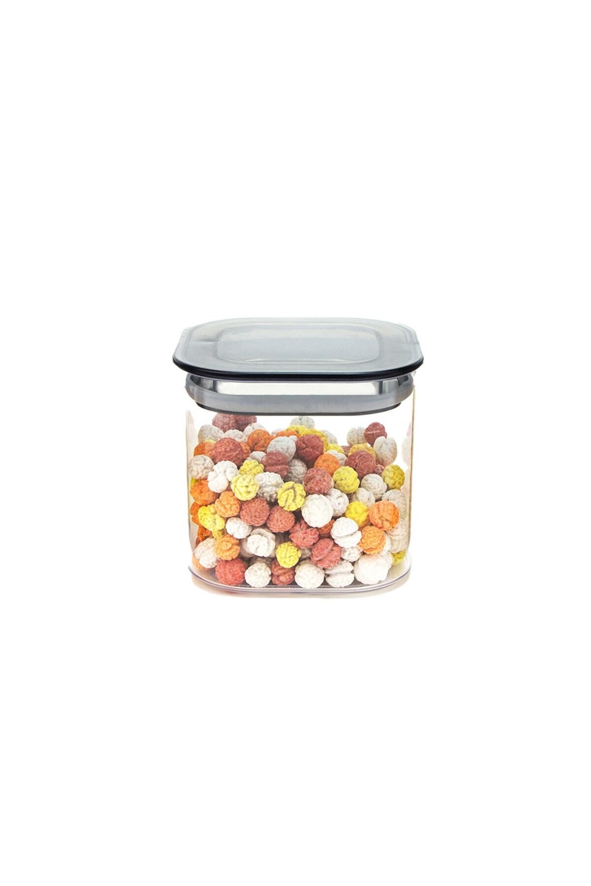 devigo-Set of 3 0.5 Lt Vacuum Square Food Storage Containers with Leak-Proof Lid 2