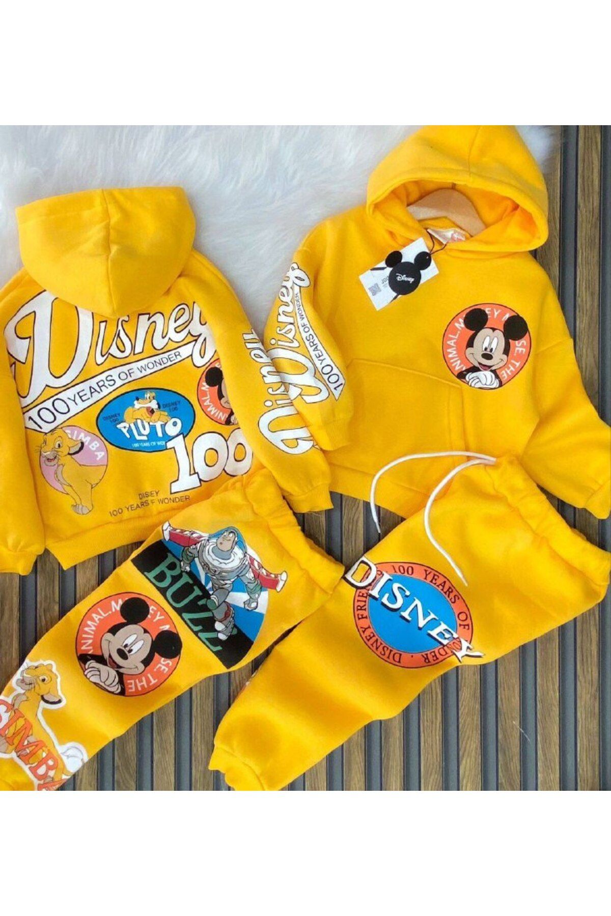 ninita kids BOYS GIRL DISNEY MICKEY 3 THREAD WEAR WOOL TRACKSUIT