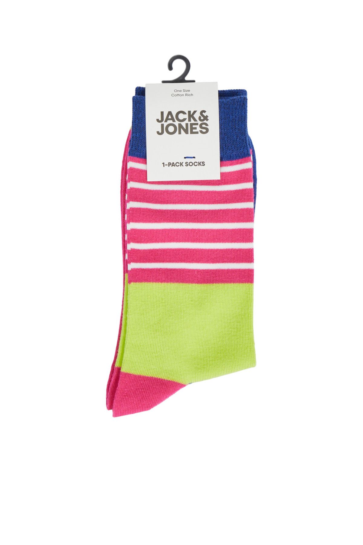 جوراب تک رنگ بلوک و راه راه - رنگی Jack & Jones