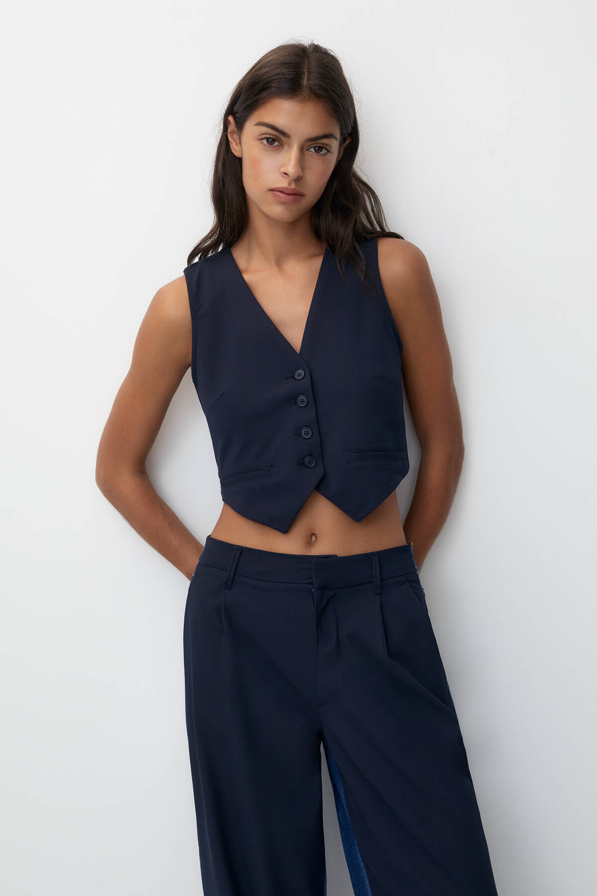 Pull & Bear Kontrast yelek Fiyatı, Yorumları Trendyol