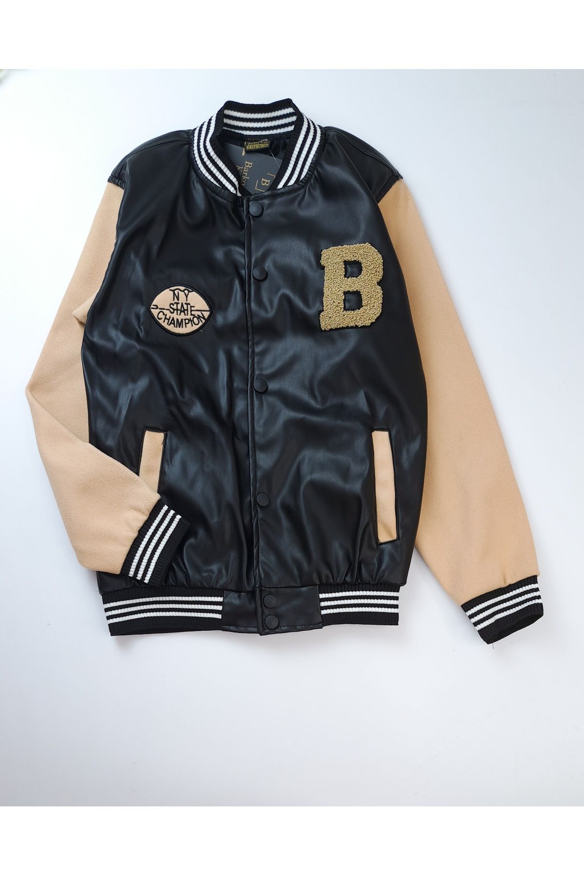BARKOD K DS Jacket Black Mandarin collar Trendyol