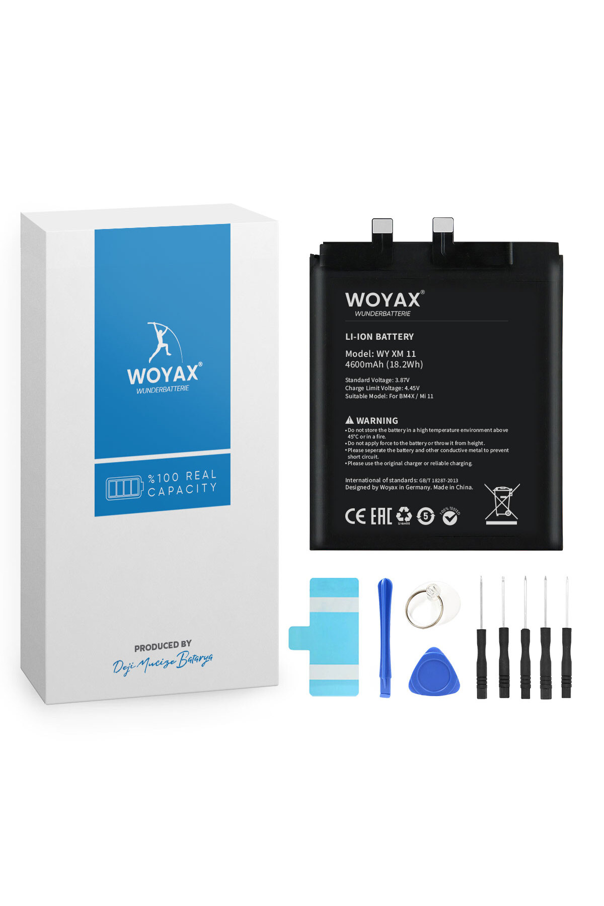 Woyax By Deji Xiaomi Mi 11 Uyumlu Premium Batarya / Bm4x - Fiyatı