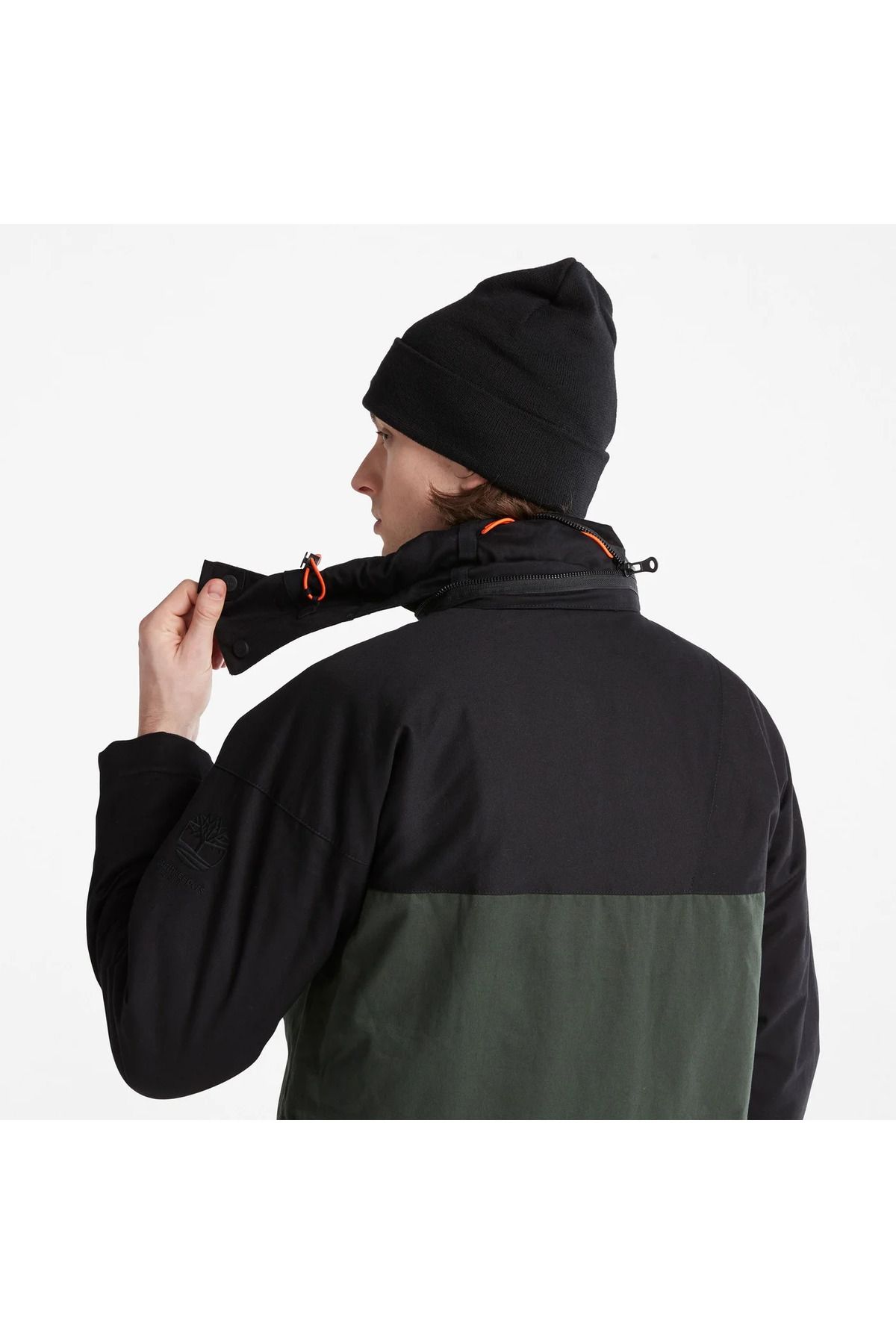 کاپشن مشکی مردانه EK + پارکا اورجینال Timberland