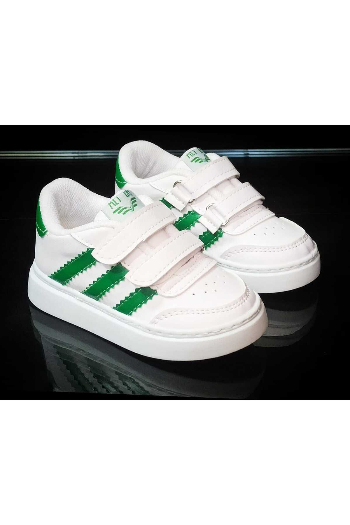 Adidas baby girls' and shop boys' shoes  white/green