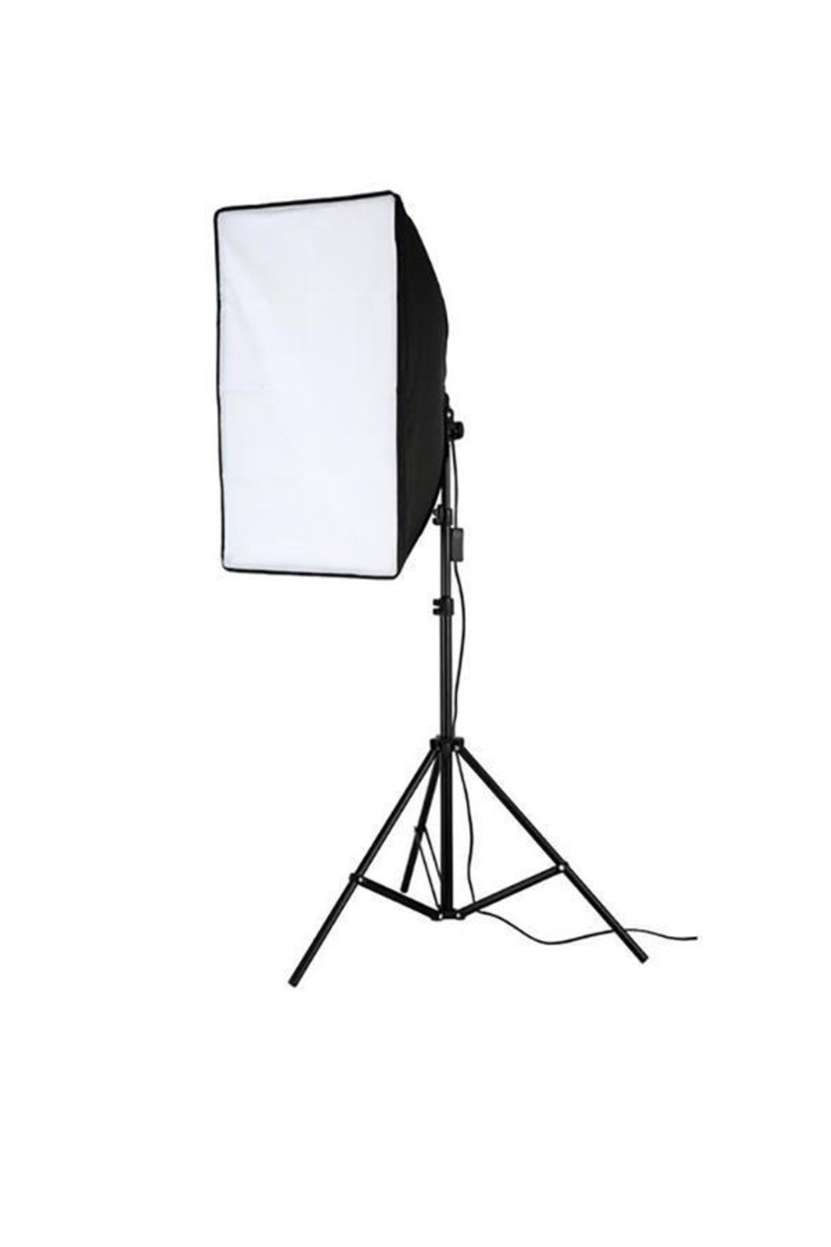 5 Duylu Softbox ,2m Işık Ayağı , 5x20 Wat Led Lamba (9000 Lümen)