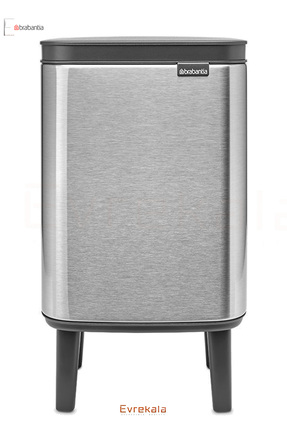 Brabantıa 4 Litre Çöp Kutusu Matt Steel Evrekala Waste Bin