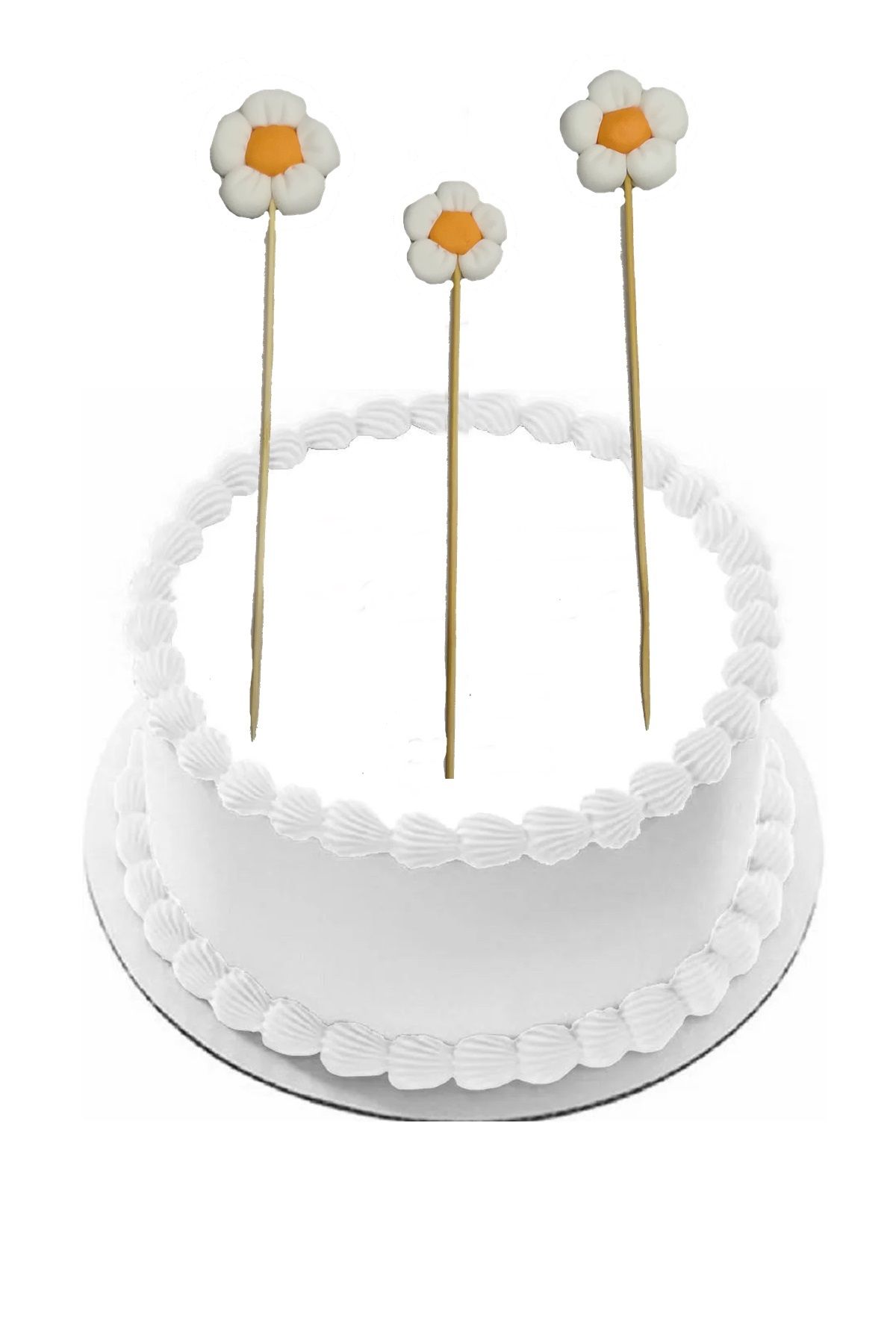 Pasta9 Pasta Tamamlayıcı Süs Çiçek Modeli 3