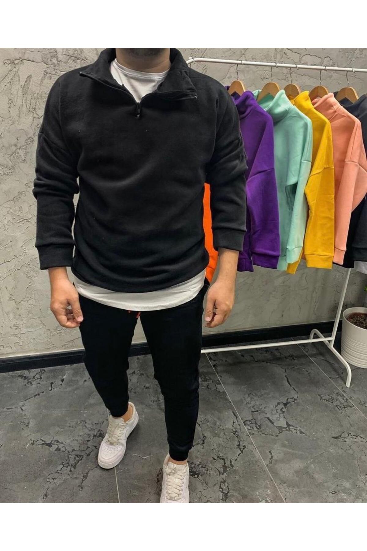 Sweatpants and collared shirt discount
