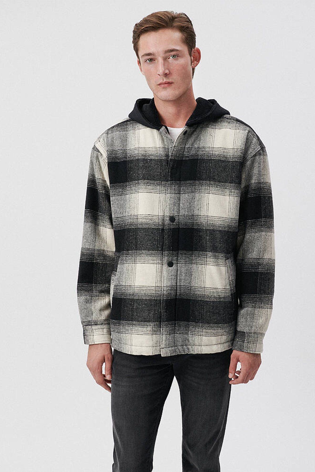 Checkered jacket cheap