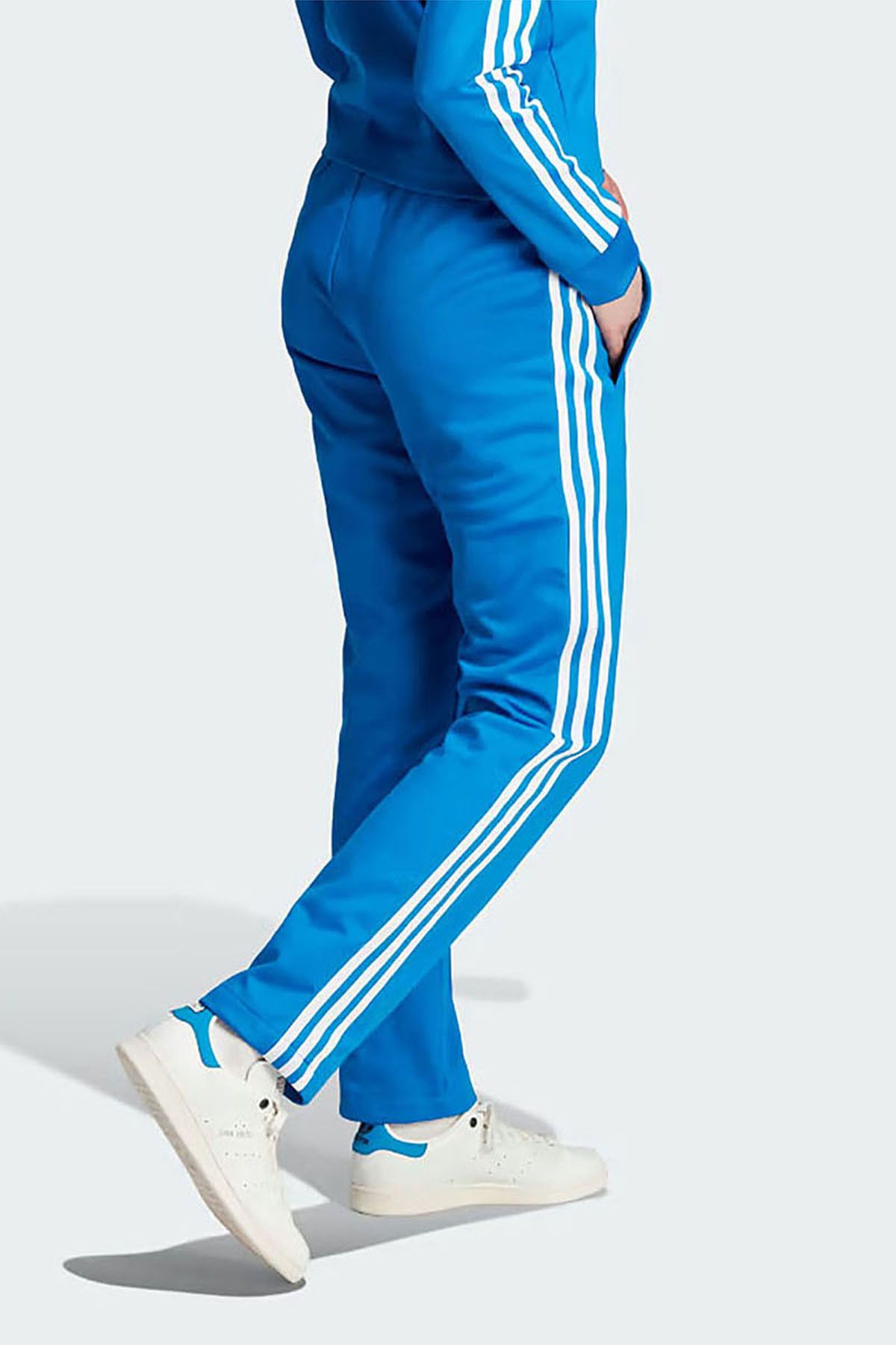 Electric blue adidas tracksuit outlet