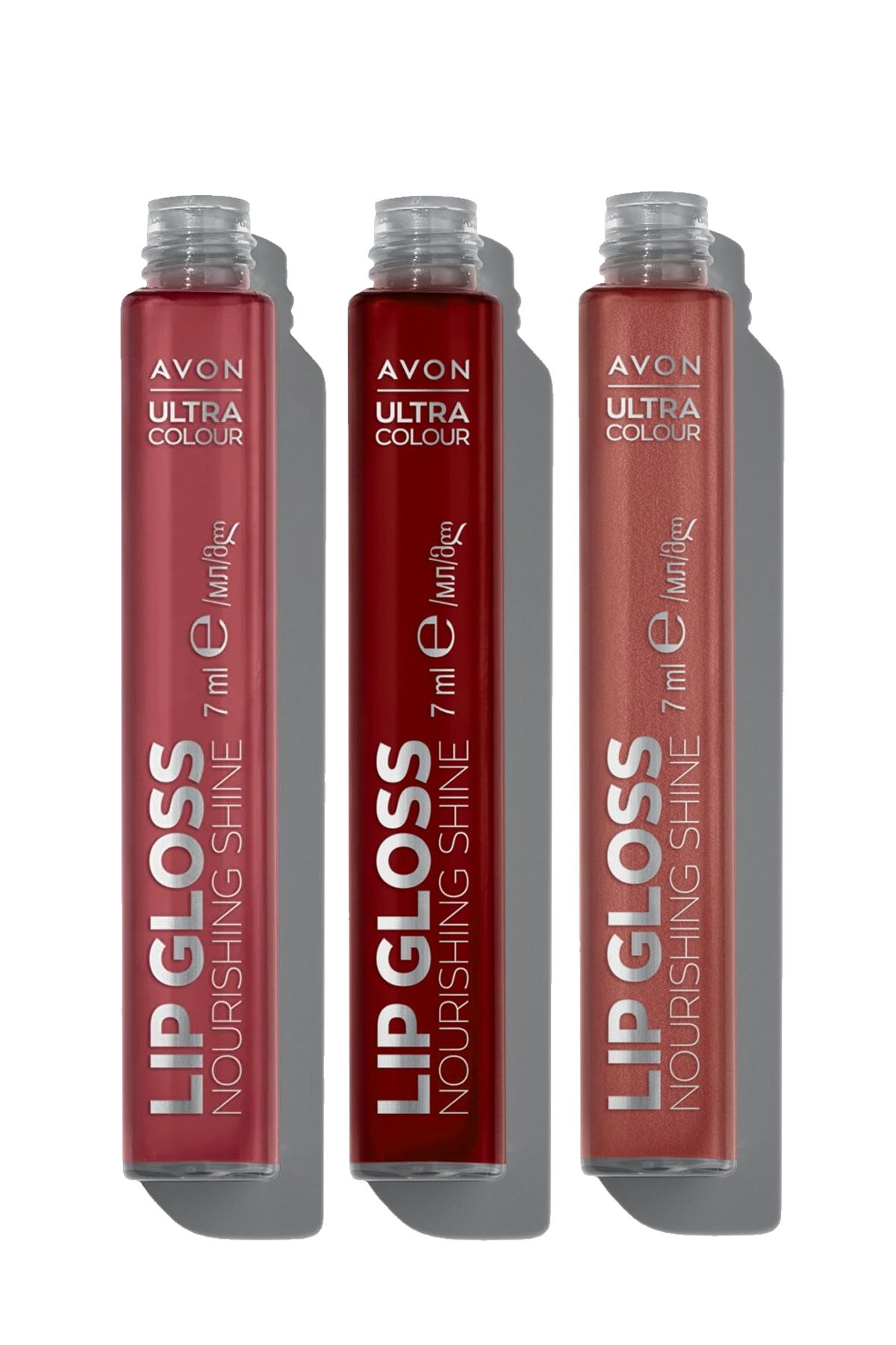 Avon Ultra Color Wisteria Glow, Peony Blush ve Gleaming Guava Dudak ...