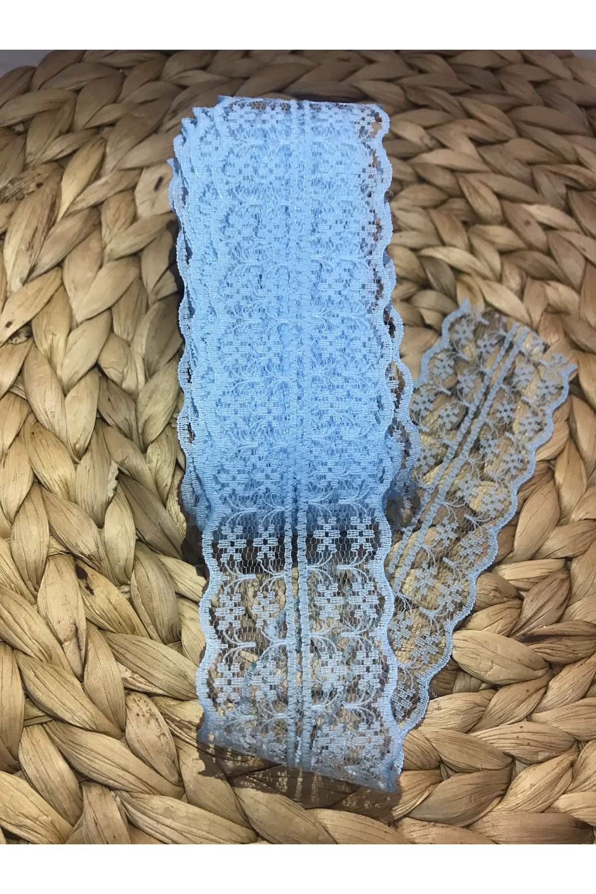 Navy lace ribbon outlet