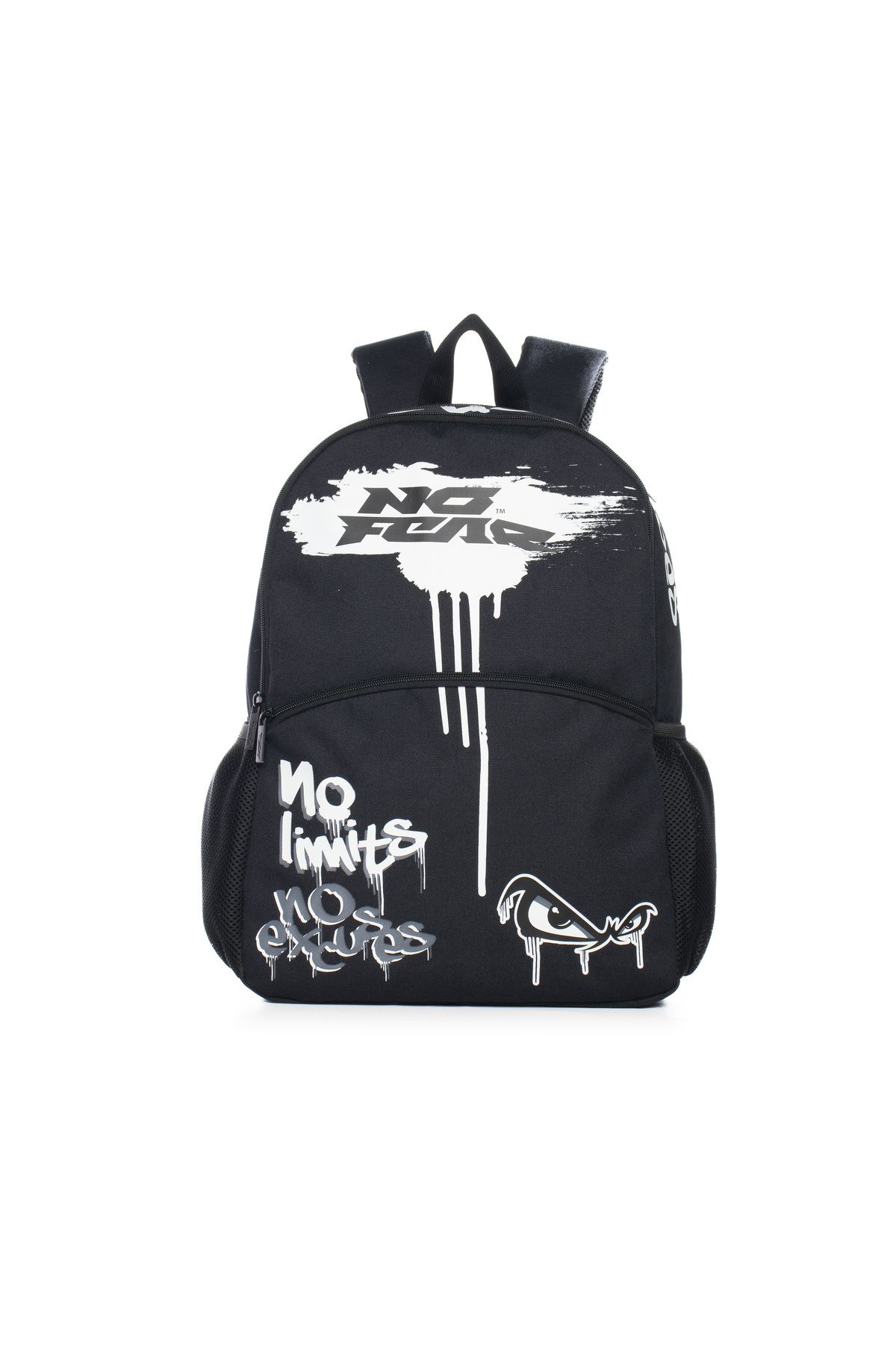Double sales compartment backpack