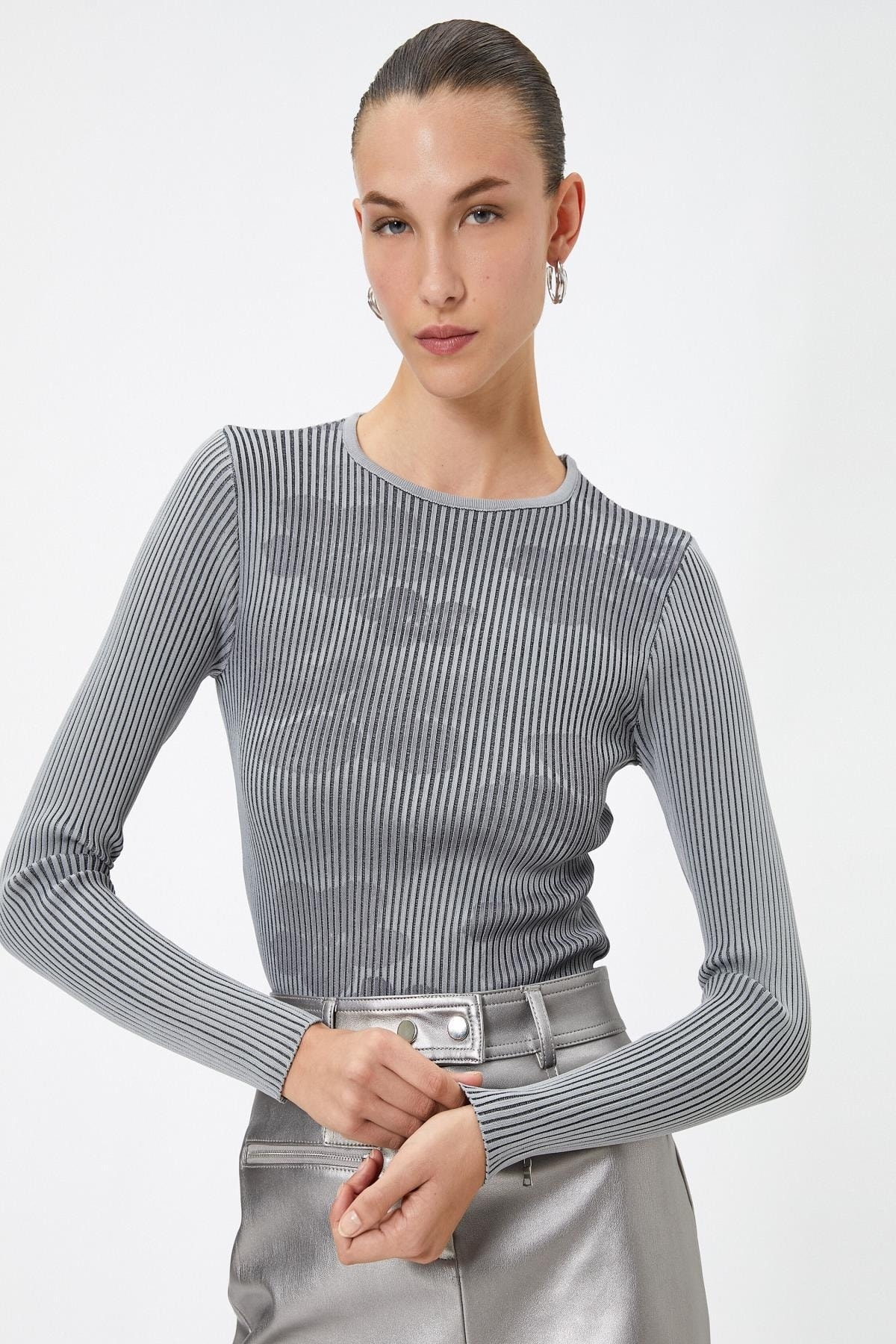 بافت و پلیور کوتون 4WAK90249HT