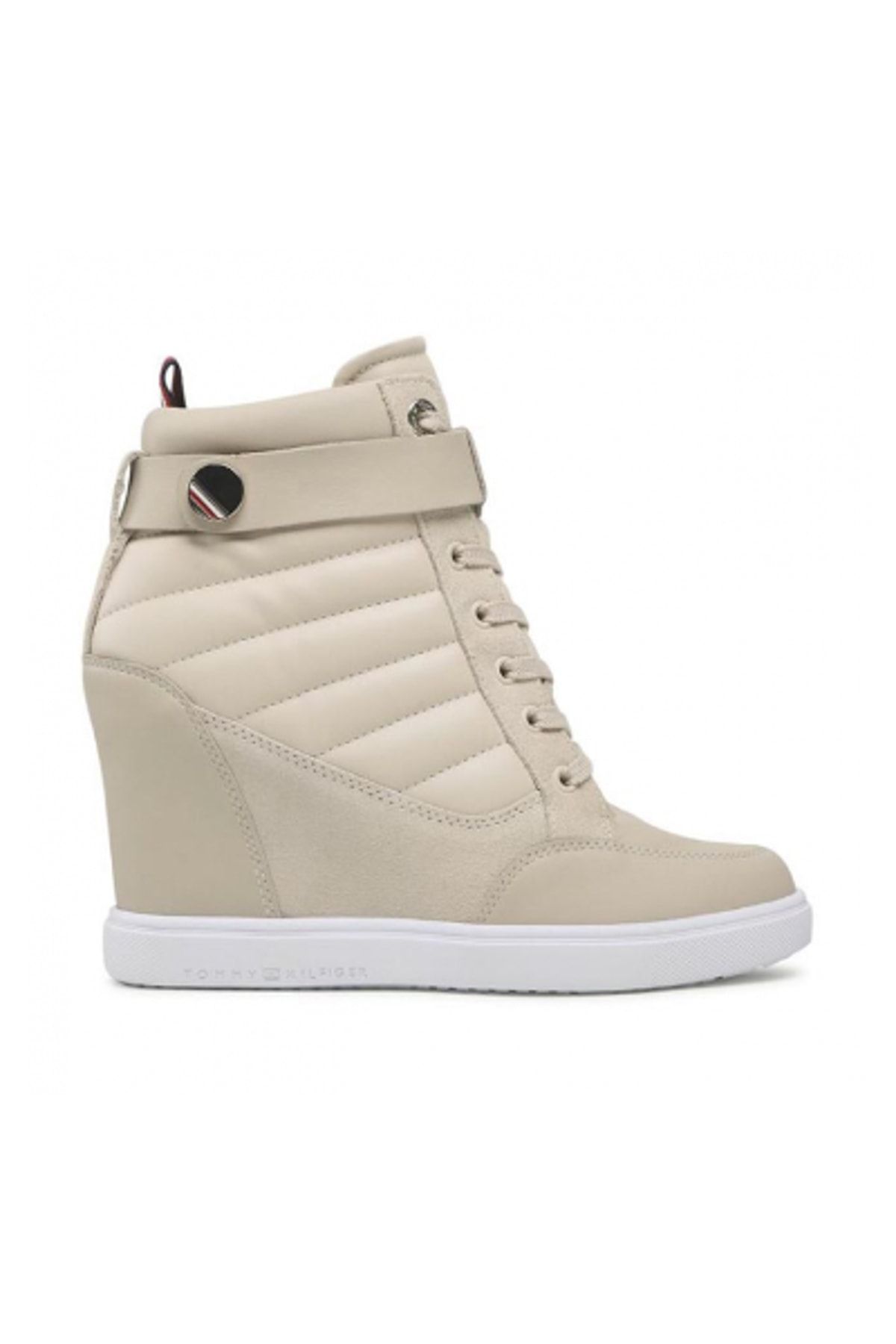 Tommy hilfiger elastic wedge sneaker online