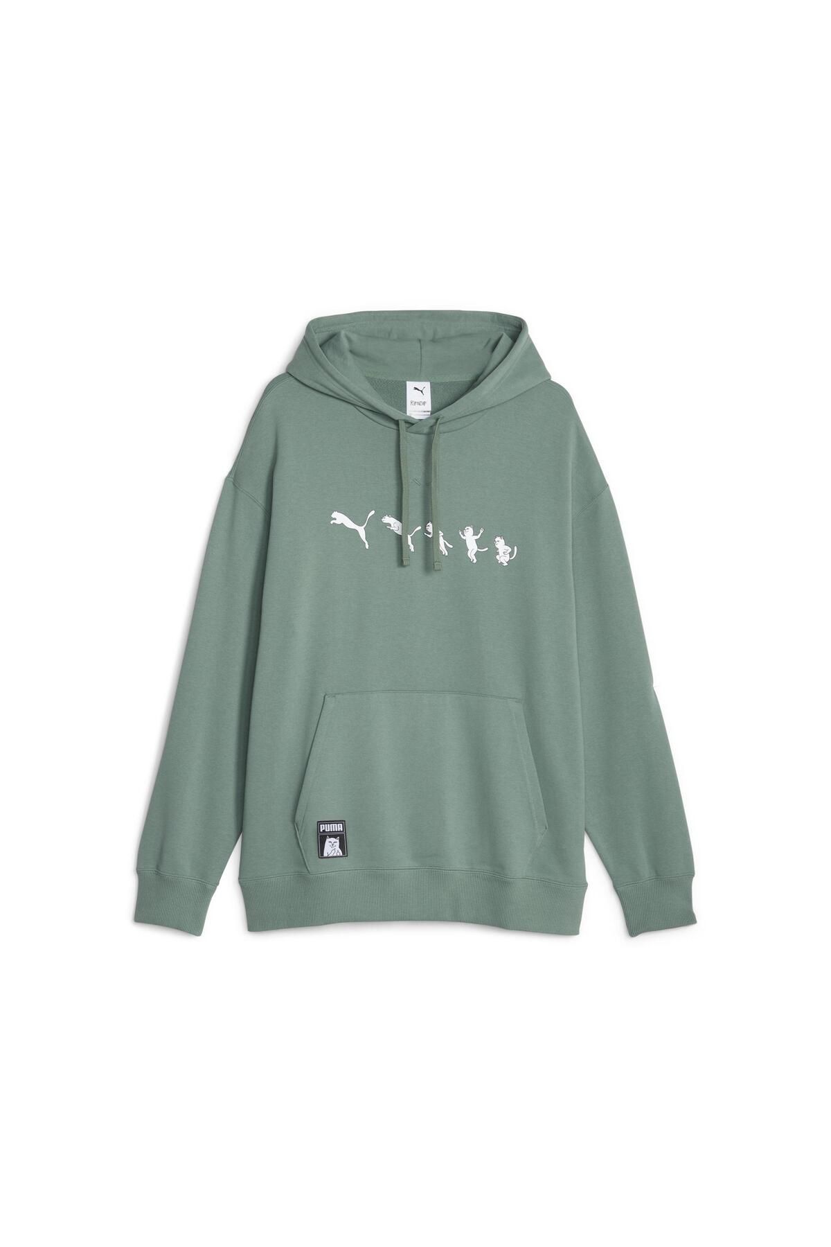 Puma Sweatshirt Green Regular fit