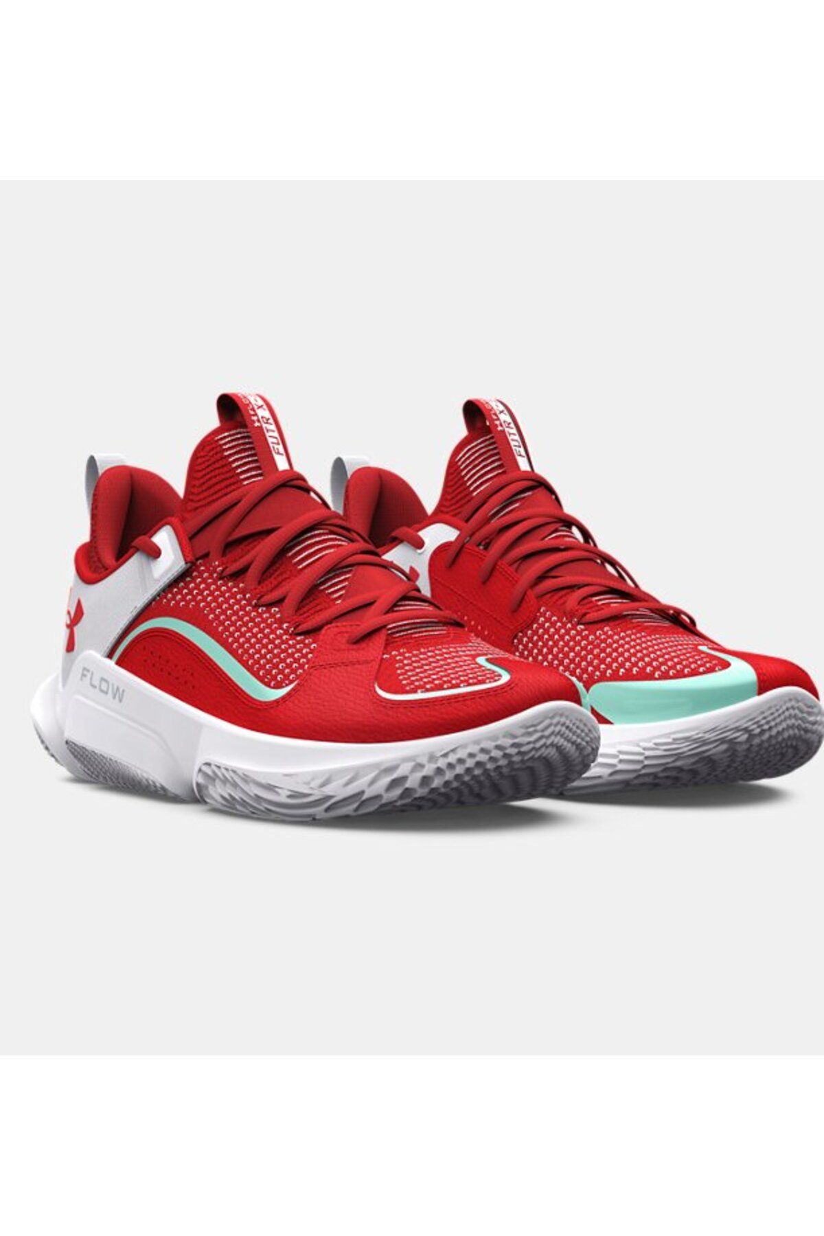 کفش بسکتبال قرمز مردانه و زنانه های UA FUTR X 3 3026630 600 Under Armour