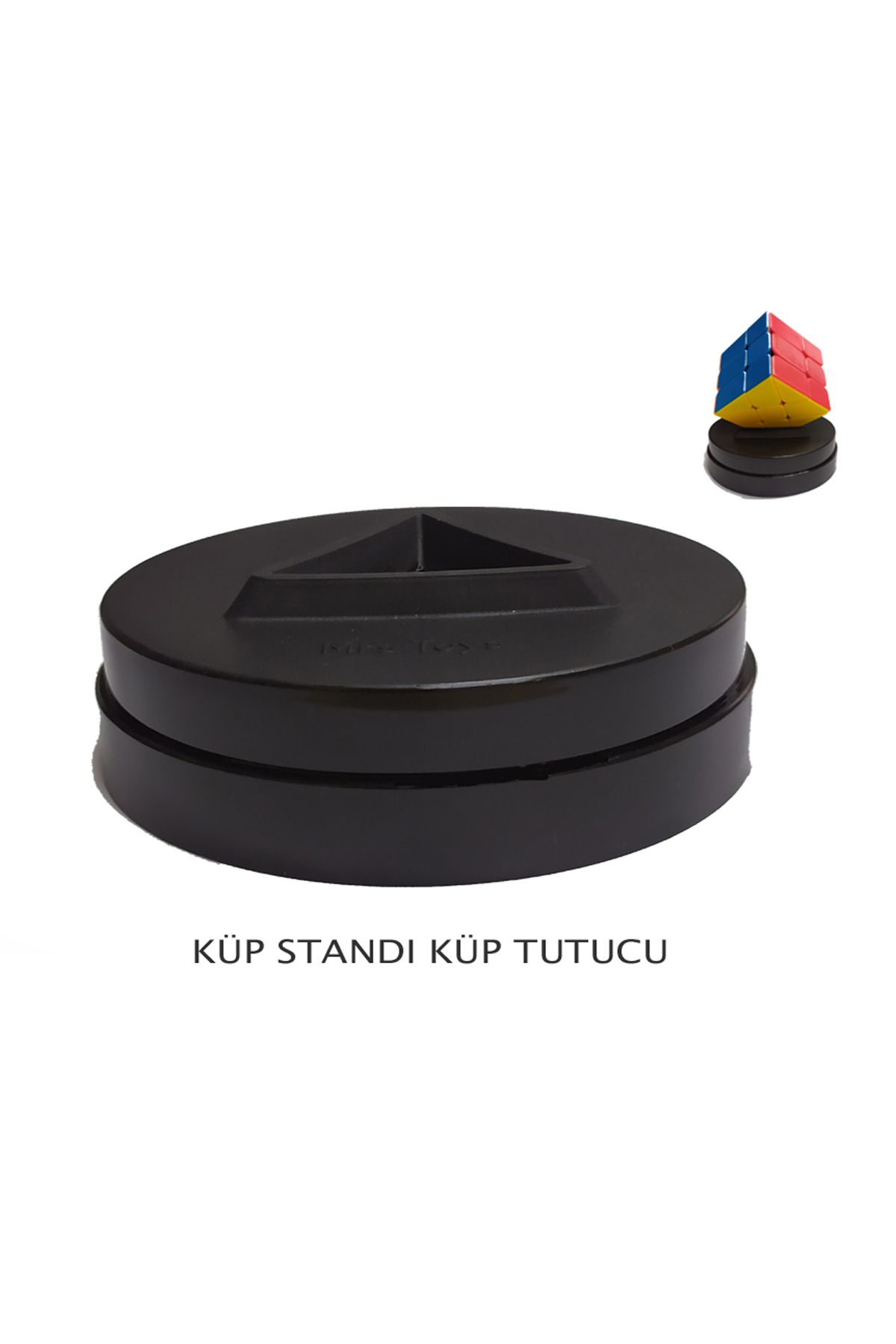MRSTOYS-Rubik Cube Stand Intelligence Cube Stand Cube Holder 4 Pieces Set Different Colors Professional Decompression Stand 5
