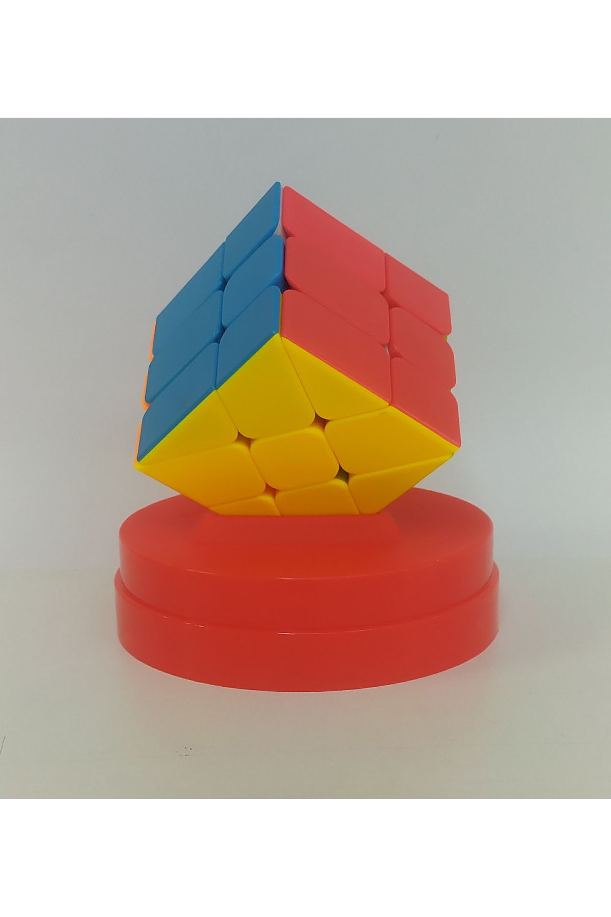 MRSTOYS-Rubik Cube Stand Intelligence Cube Stand Cube Holder 4 Pieces Set Different Colors Professional Decompression Stand 7